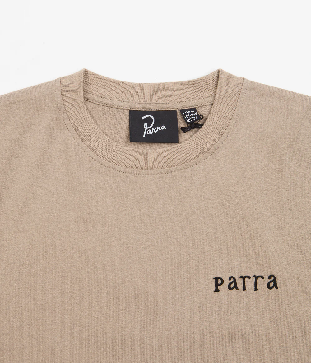 by Parra Spirits Of The Beach T-Shirt - Mushroom Brown - Image 5