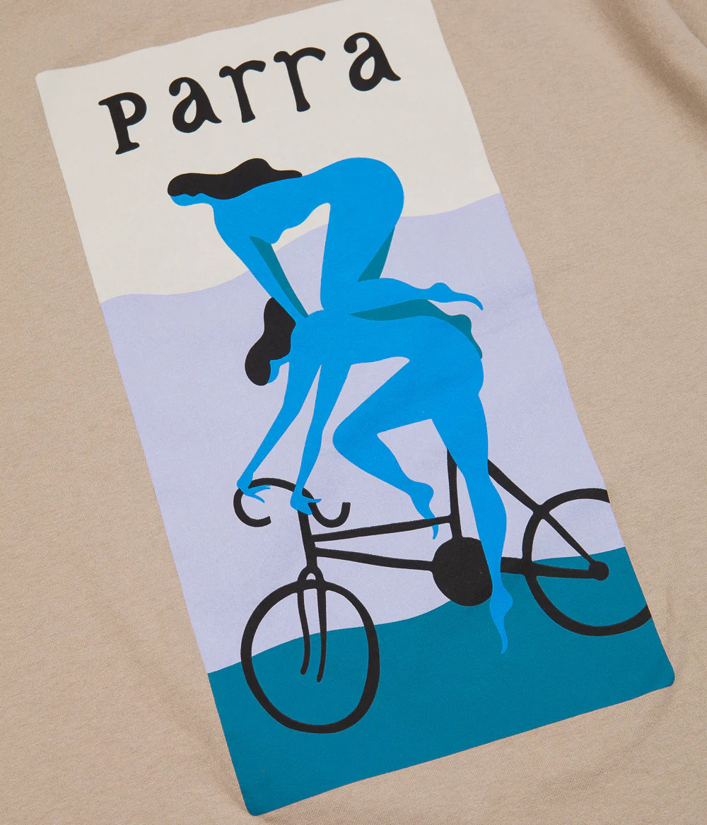 by Parra Spirits Of The Beach T-Shirt - Mushroom Brown - Image 6