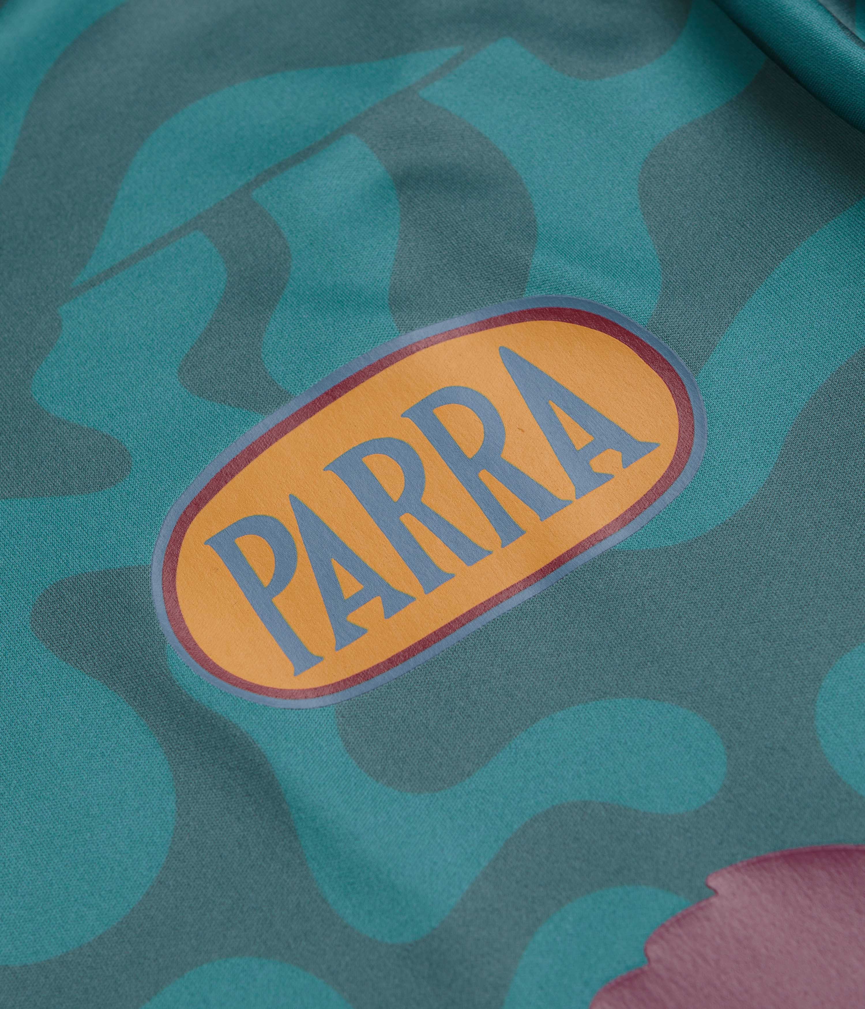 by Parra Sports Flage Polo Shirt - Deep Sea Green - Image 5