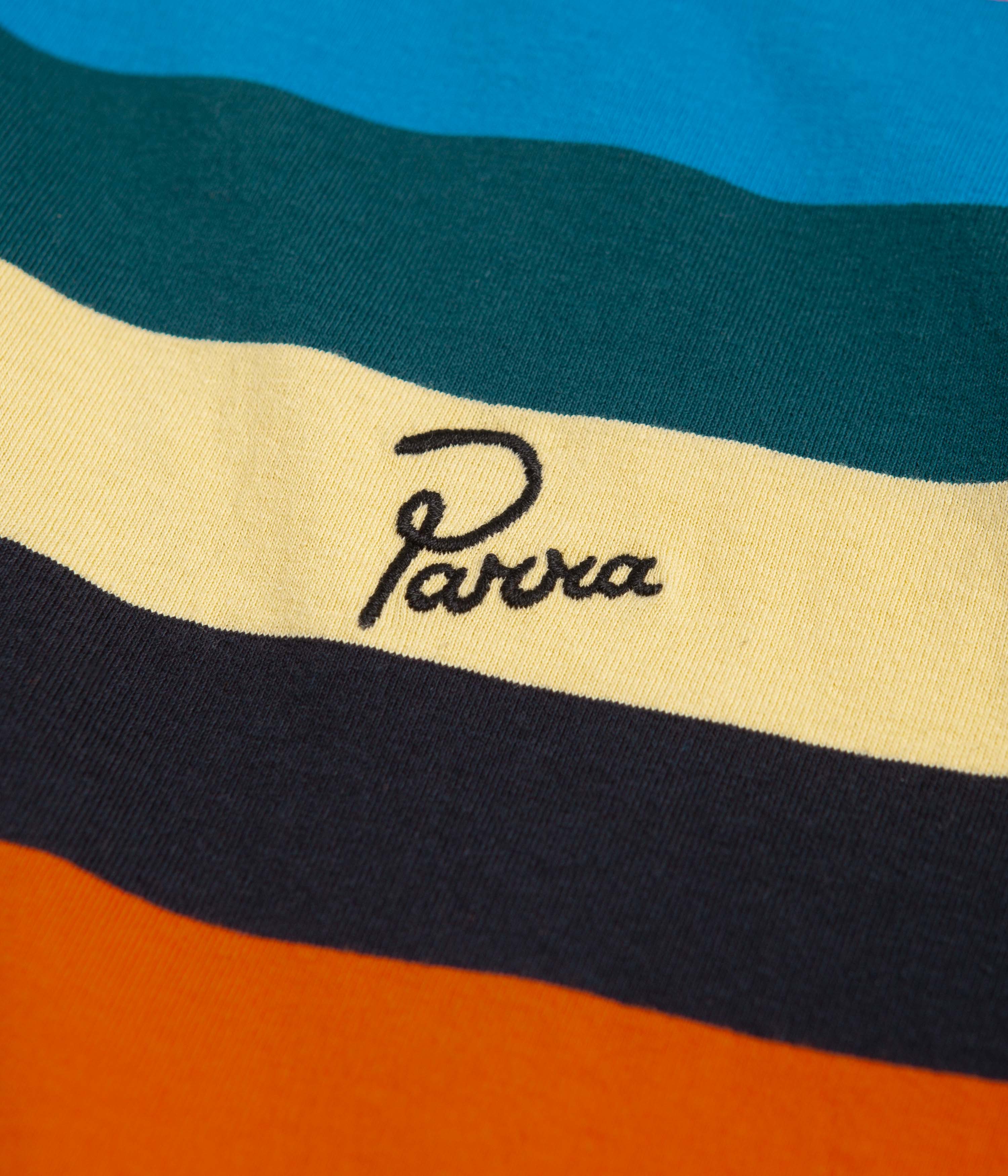 by Parra Stacked Pets On Stripes T-Shirt - Multi - Image 4
