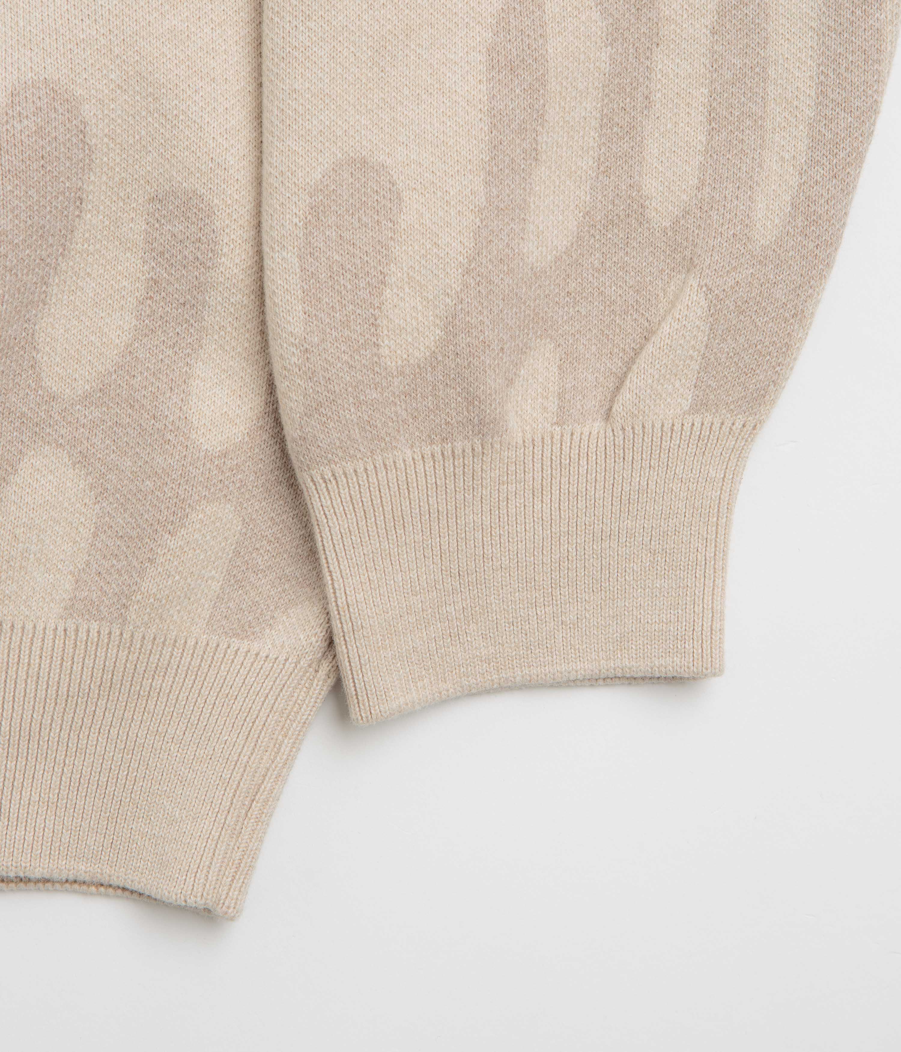 by Parra Static Stalker Sweatshirt - Sand - Image 4