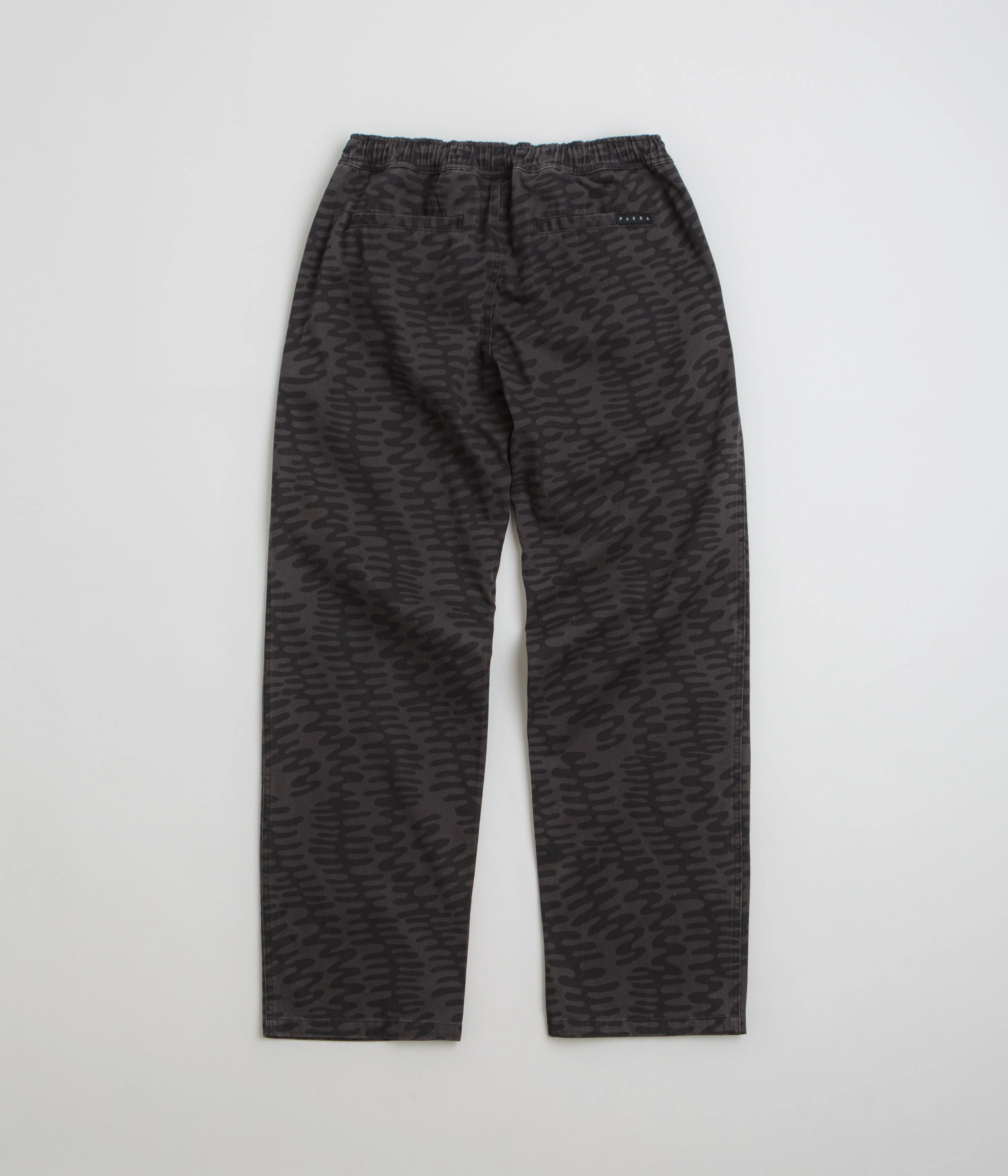 by Parra Stitched Skull Pants - Washed Grey - Image 2