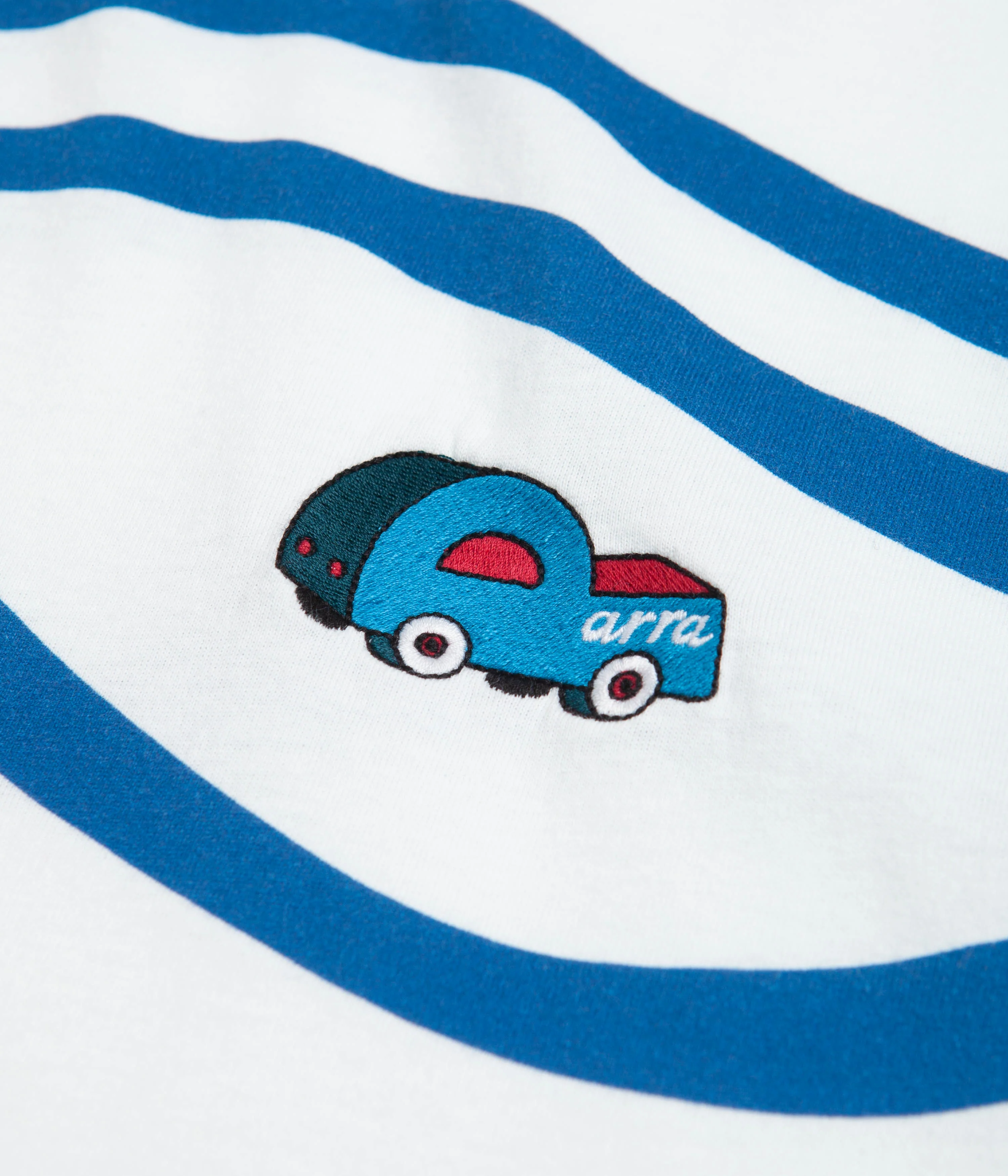 by Parra Stupid Car Logo T-Shirt - White - Image 3