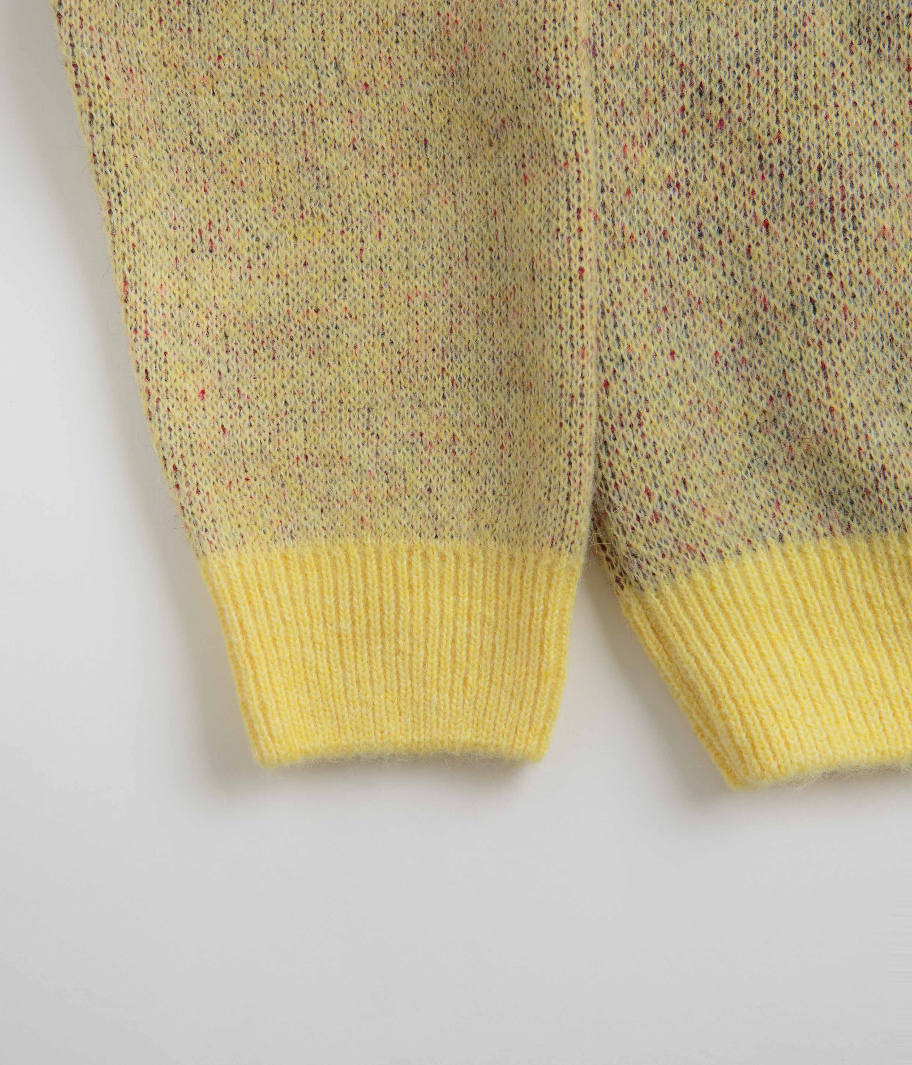 by Parra Stupid Strawberry Knitted Sweatshirt - Yellow - Image 2