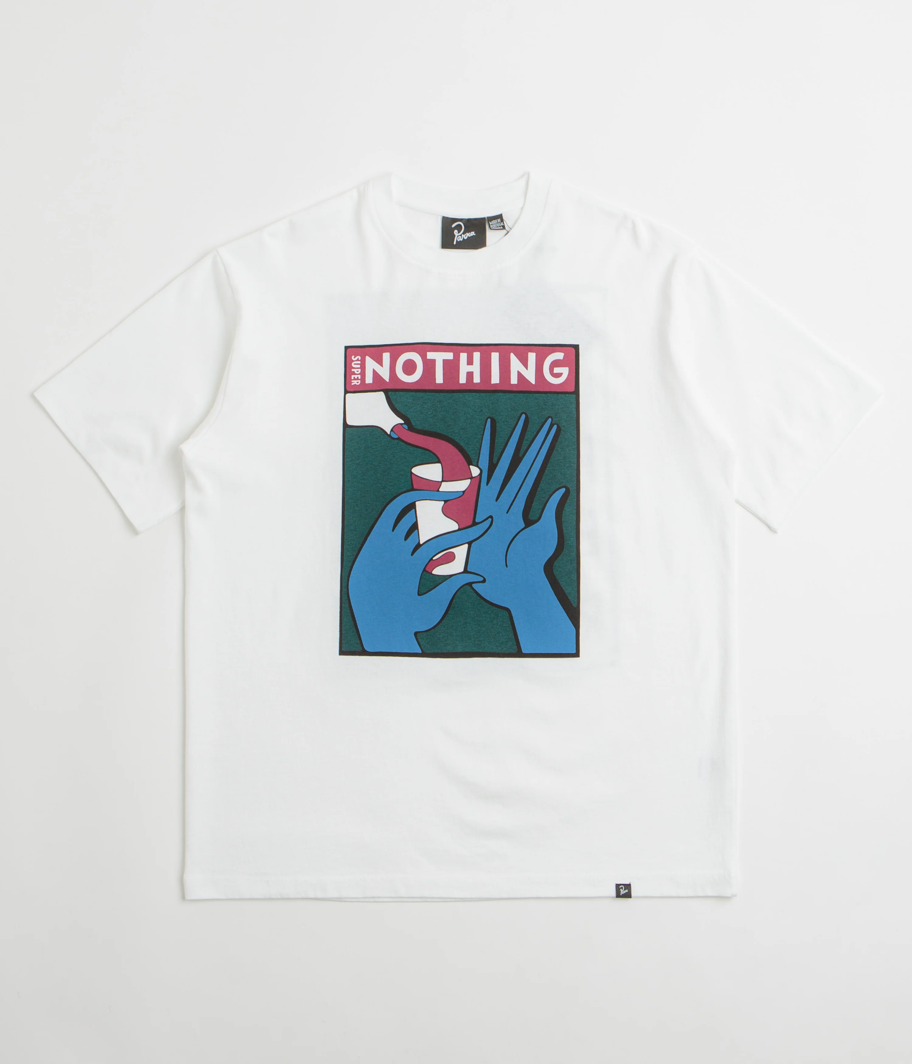 by Parra Super Nothing T-Shirt - White