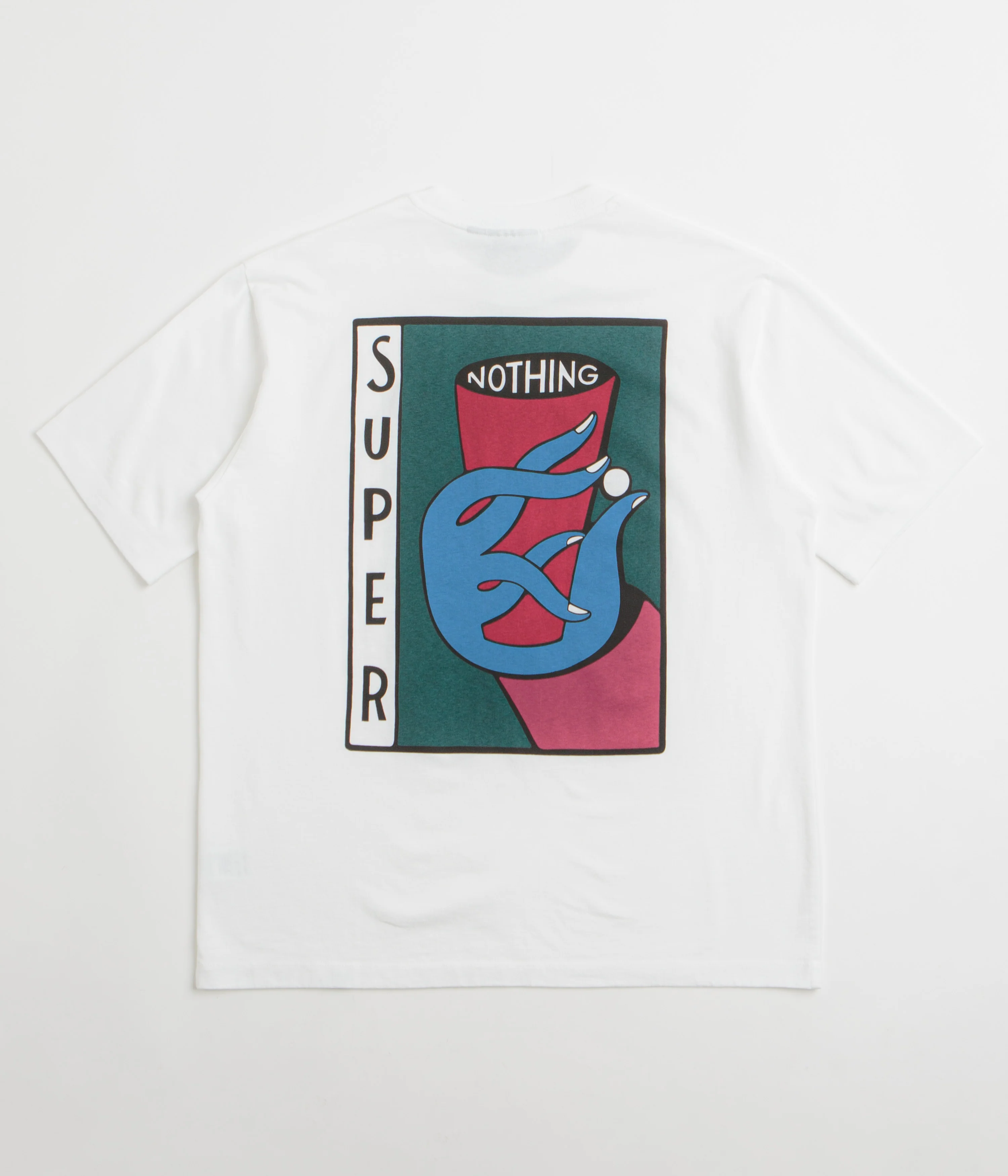 by Parra Super Nothing T-Shirt - White - Image 2