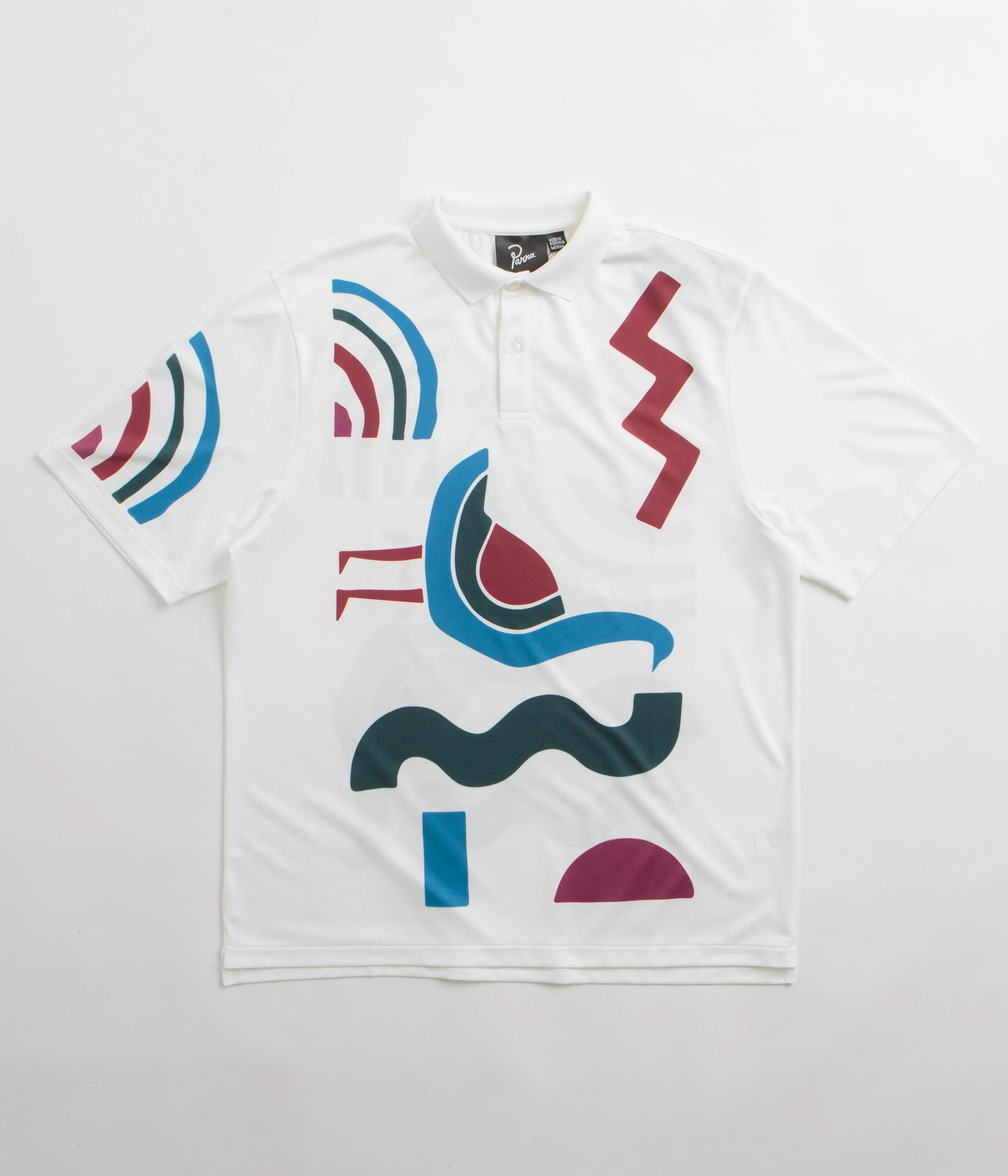 by Parra Tennis Anyone Polo Shirt - White