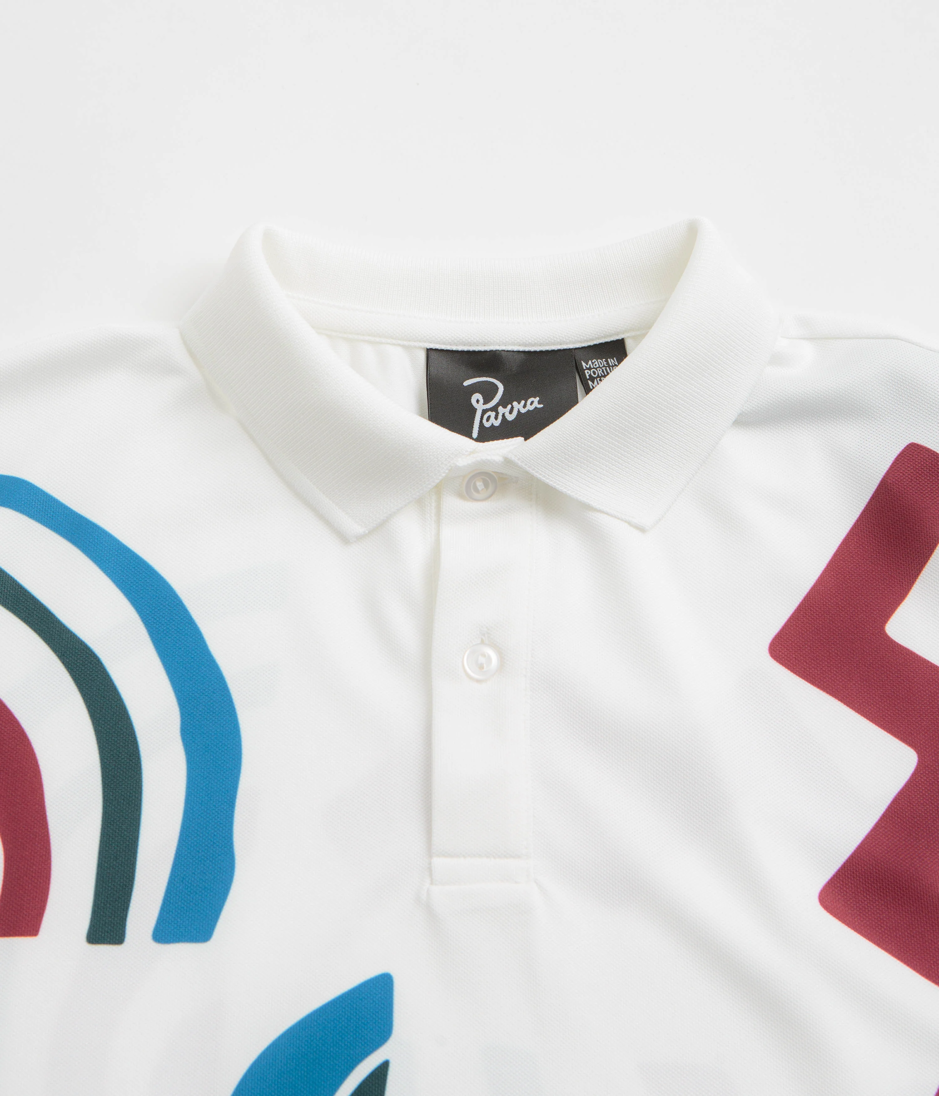 by Parra Tennis Anyone Polo Shirt - White - Image 3
