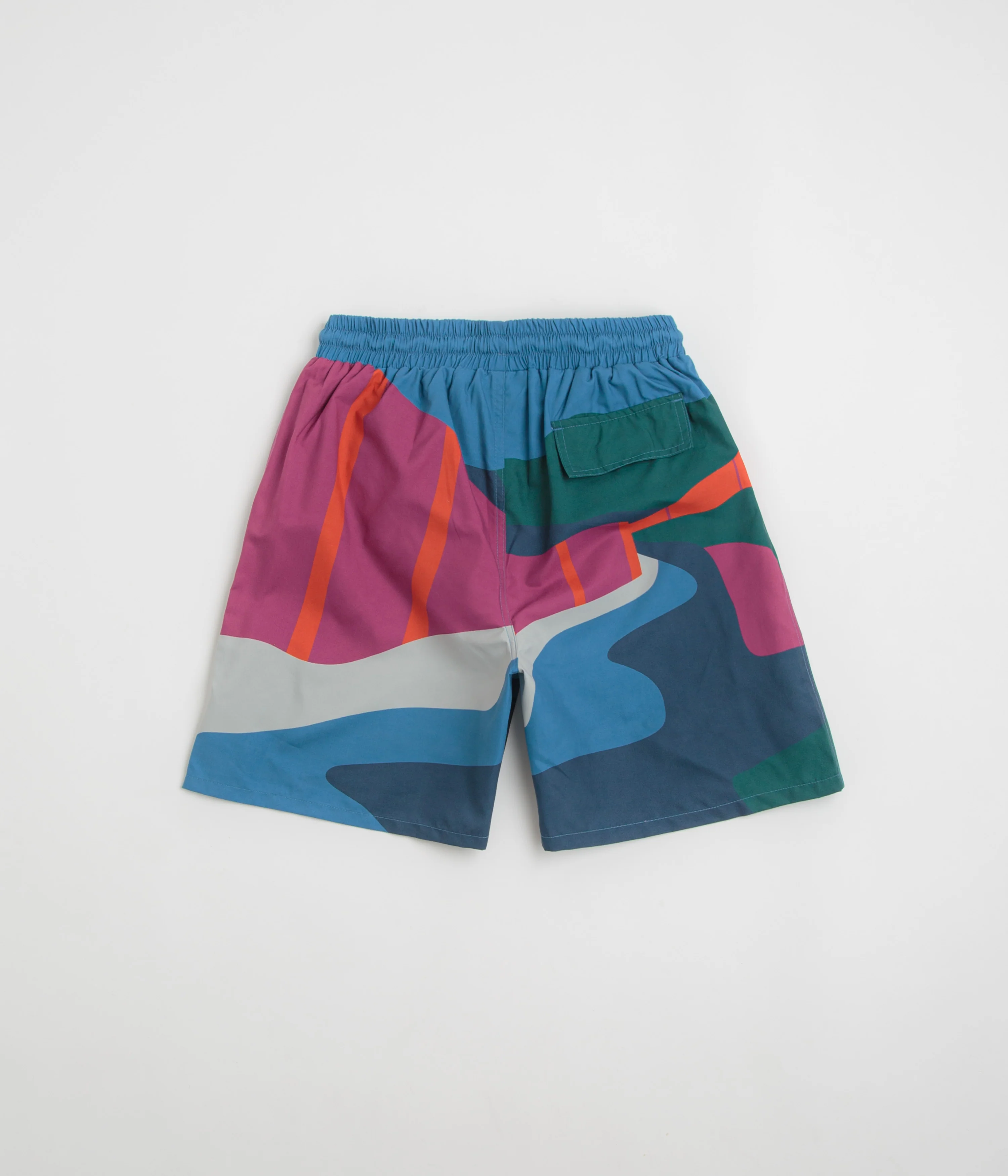 by Parra The Festival Fence Swim Shorts - Blue - Image 3