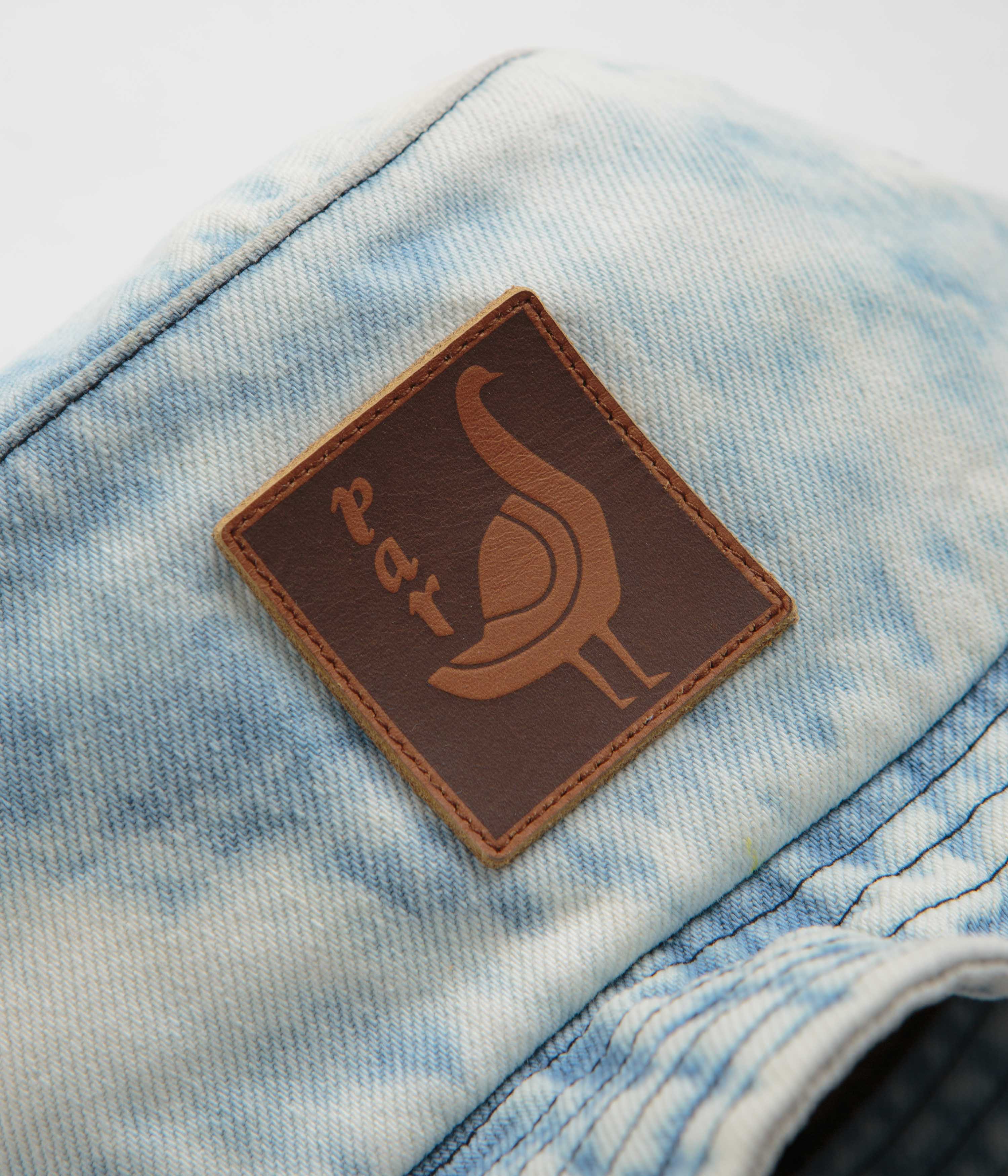 by Parra The Great Goose Bucket Hat - Washed Light Blue - Image 2
