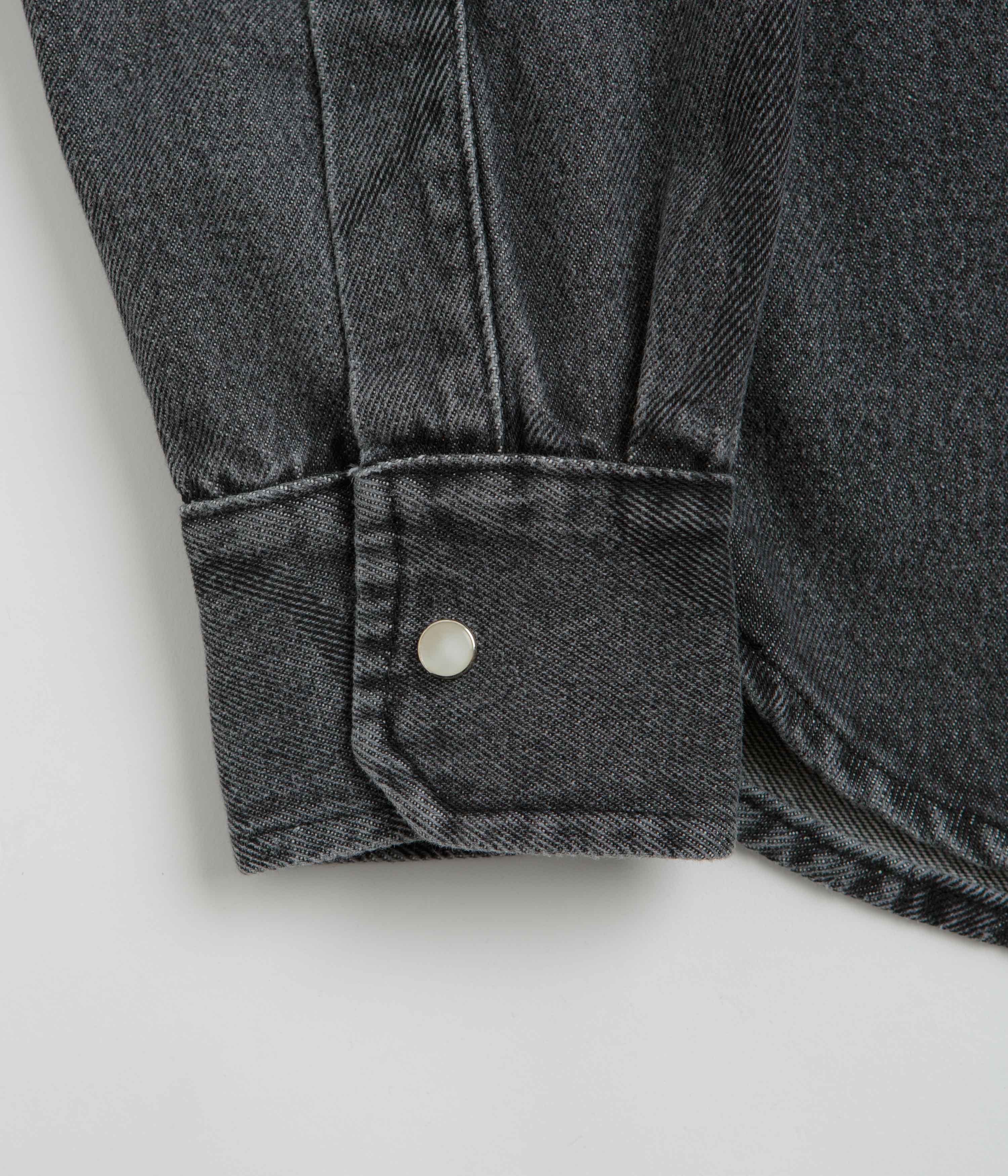 by Parra The Stalkers Shirt - Washed Grey - Image 6