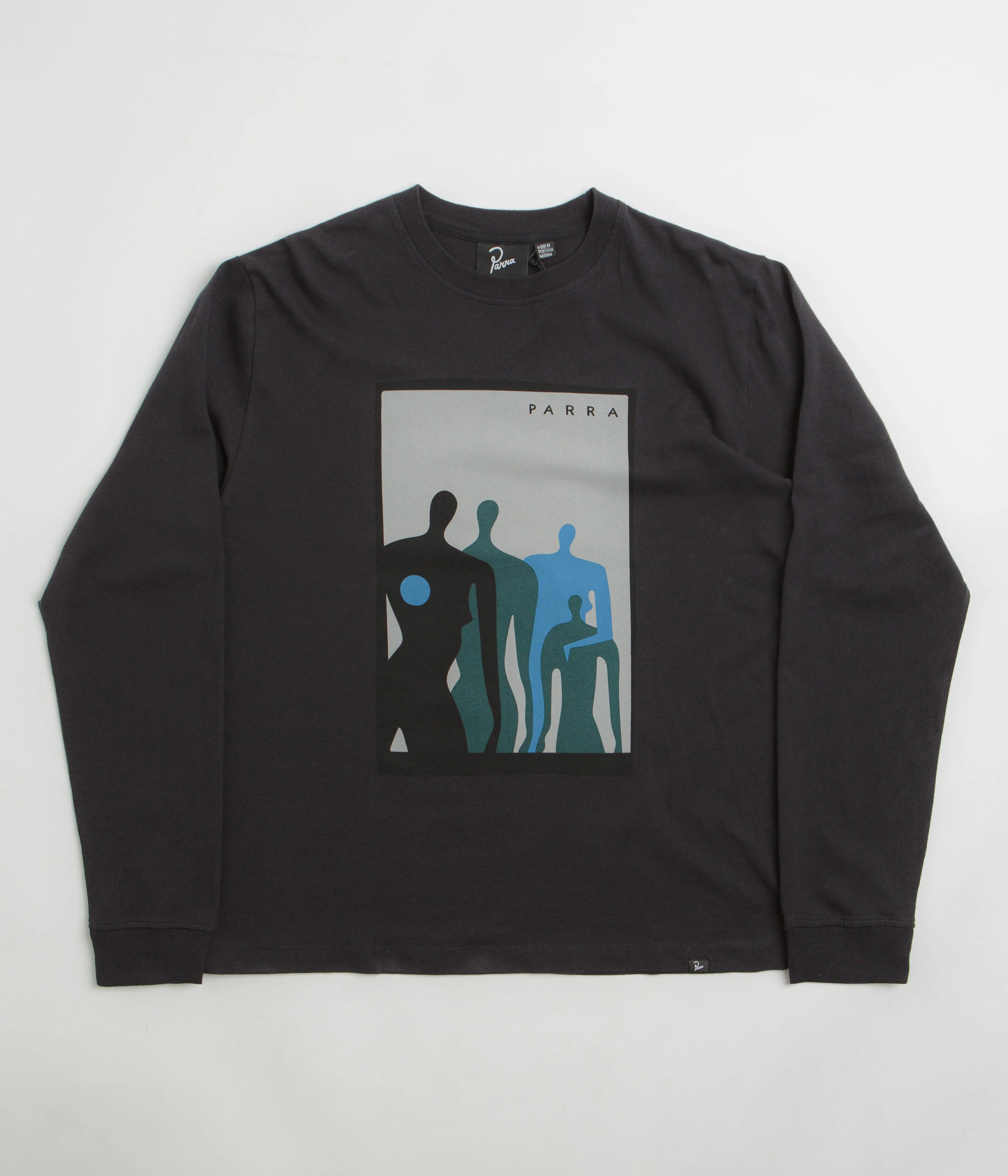 by Parra The Visitors Long Sleeve T-Shirt - Black