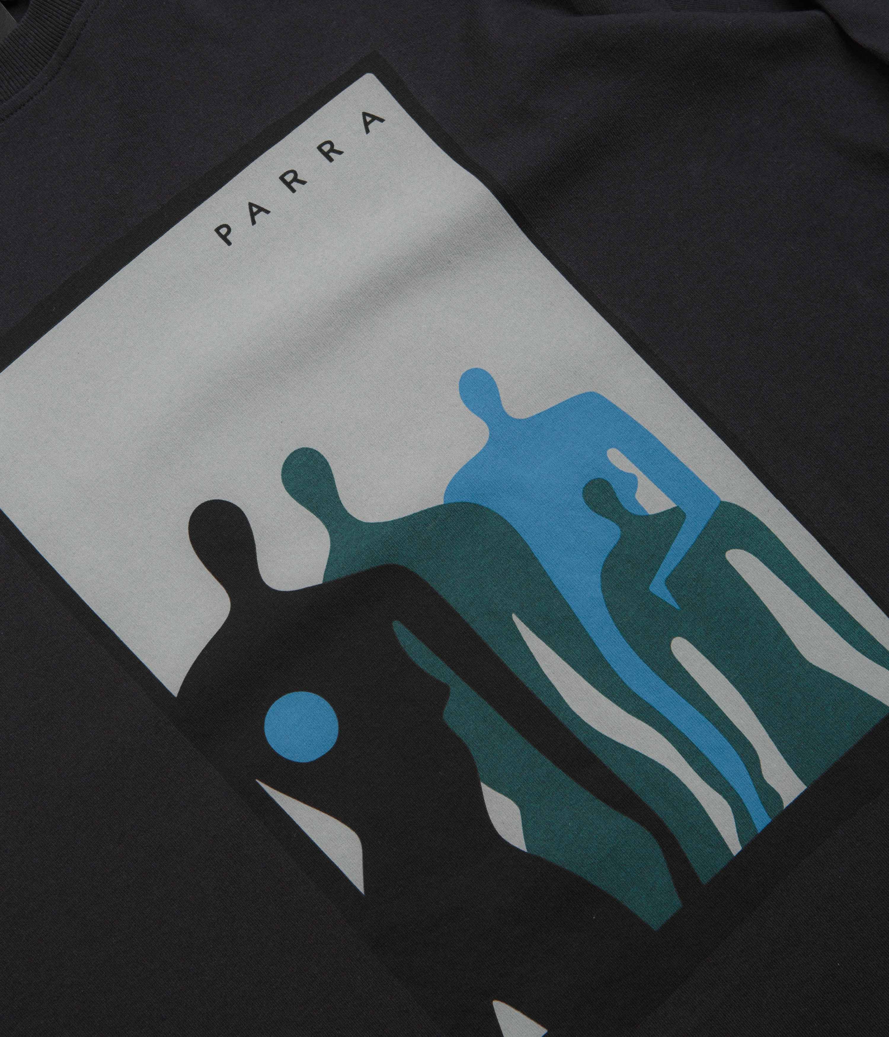 by Parra The Visitors Long Sleeve T-Shirt - Black - Image 2