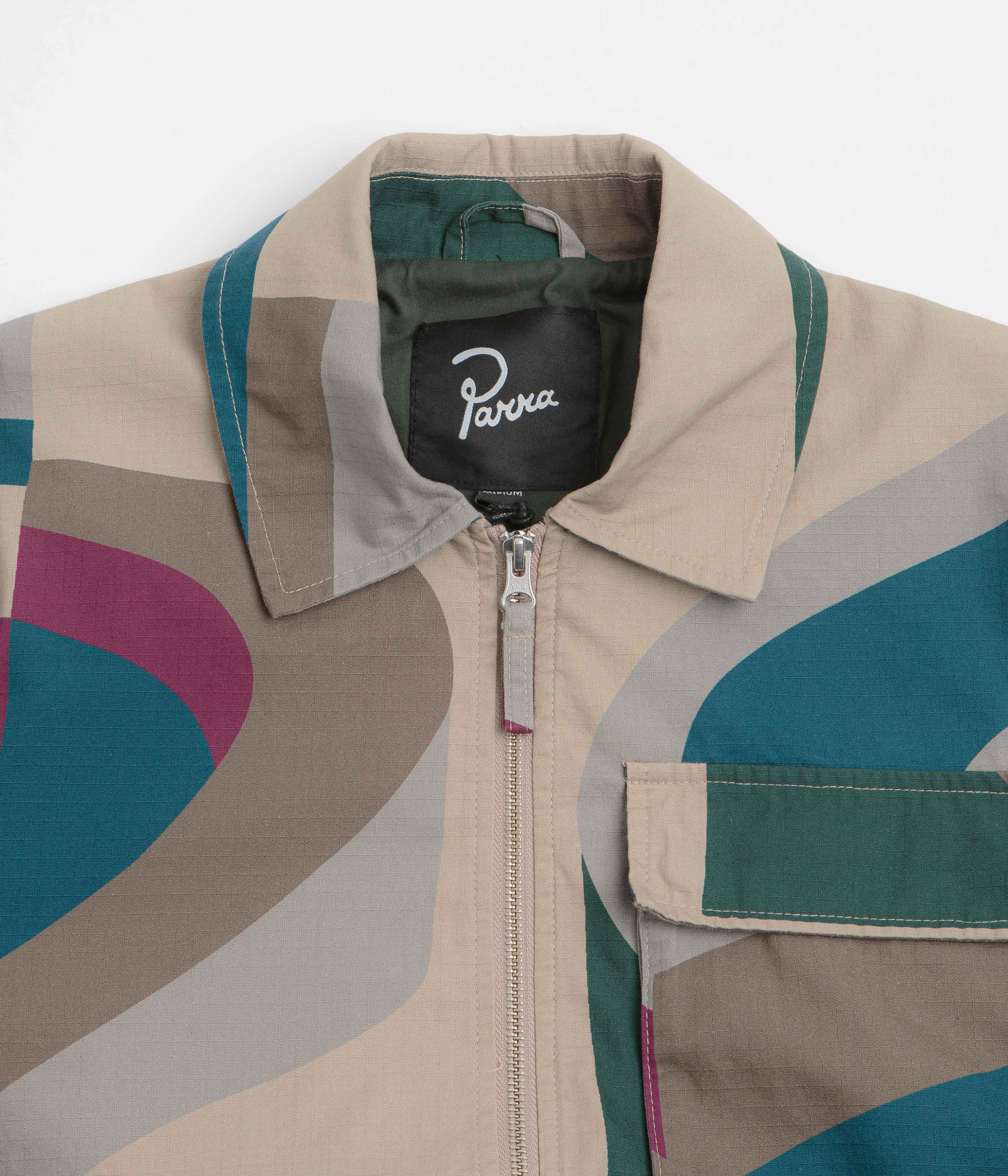 by Parra The Wall Camo Jacket - Sand - Image 4