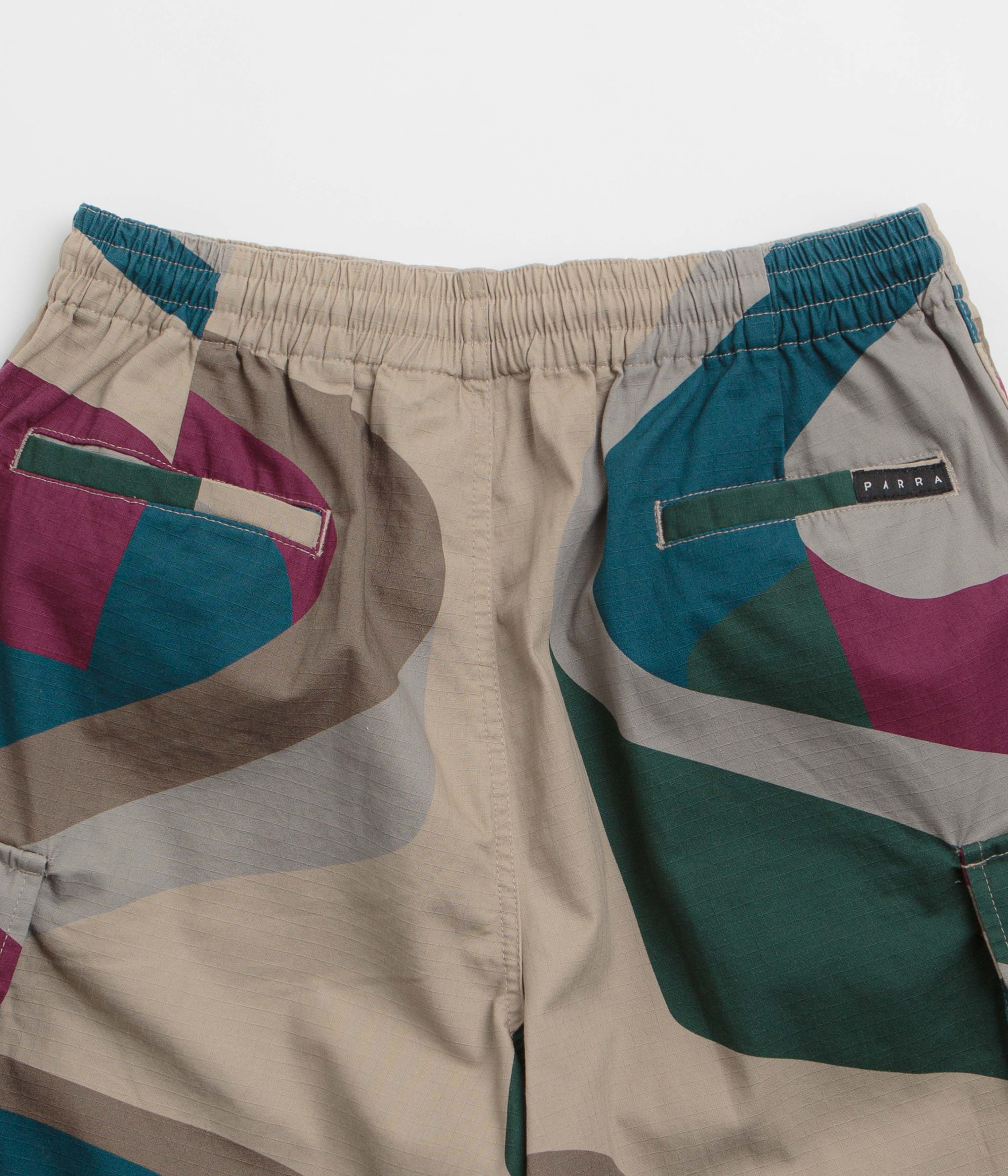 by Parra The Wall Camo Shorts - Sand - Image 5