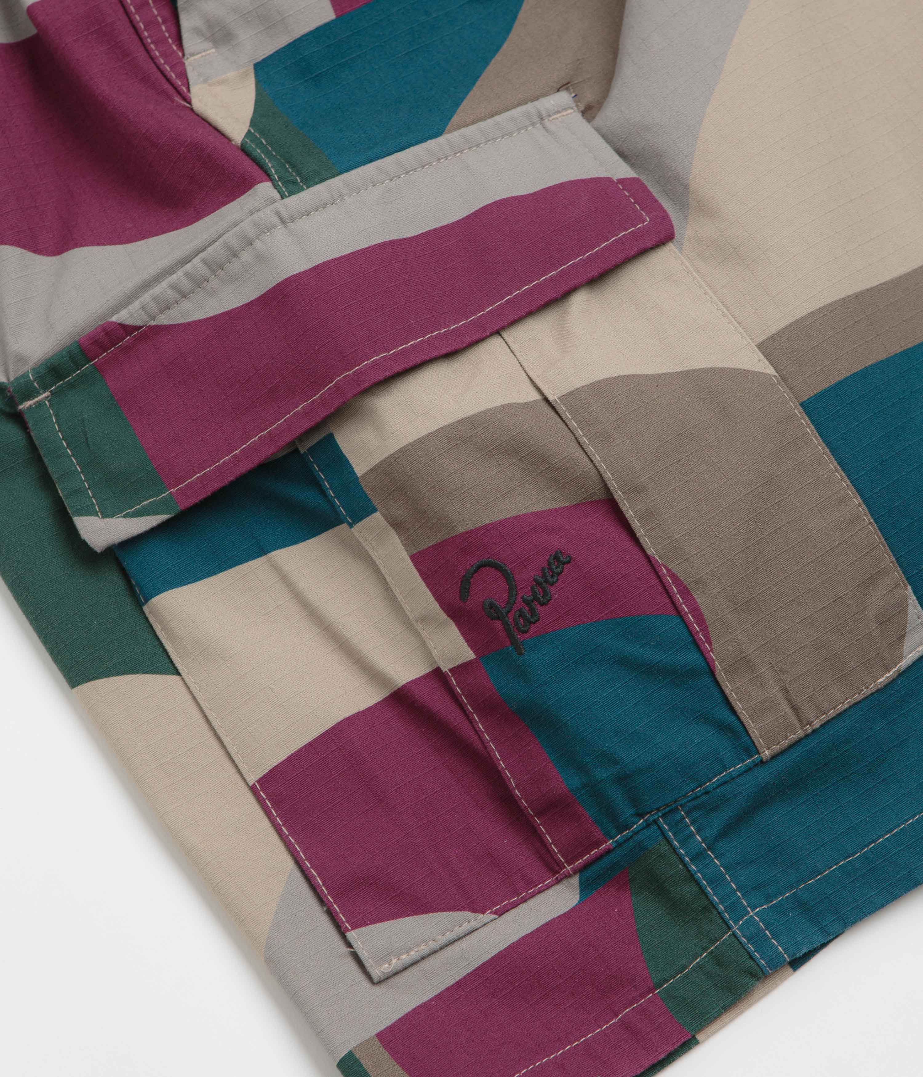 by Parra The Wall Camo Shorts - Sand - Image 6