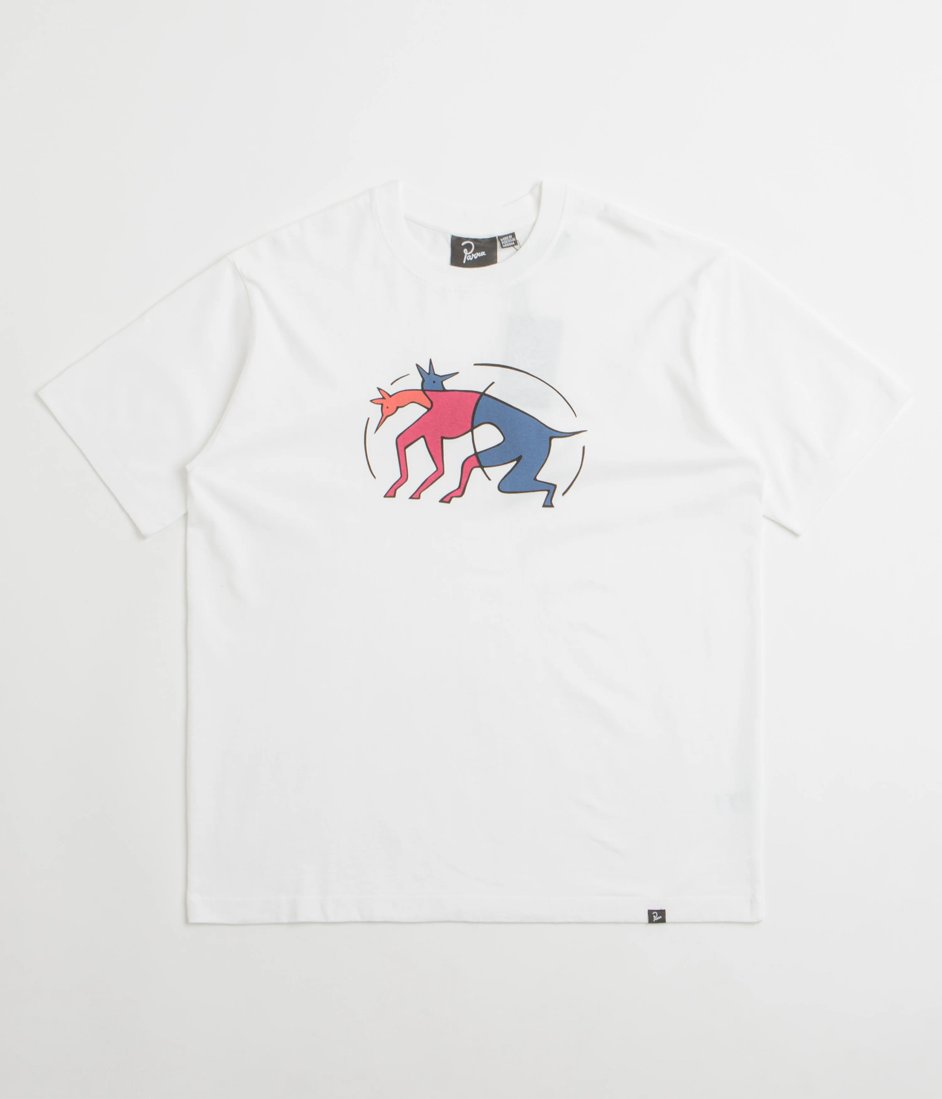 by Parra The Zoomies T-Shirt - White