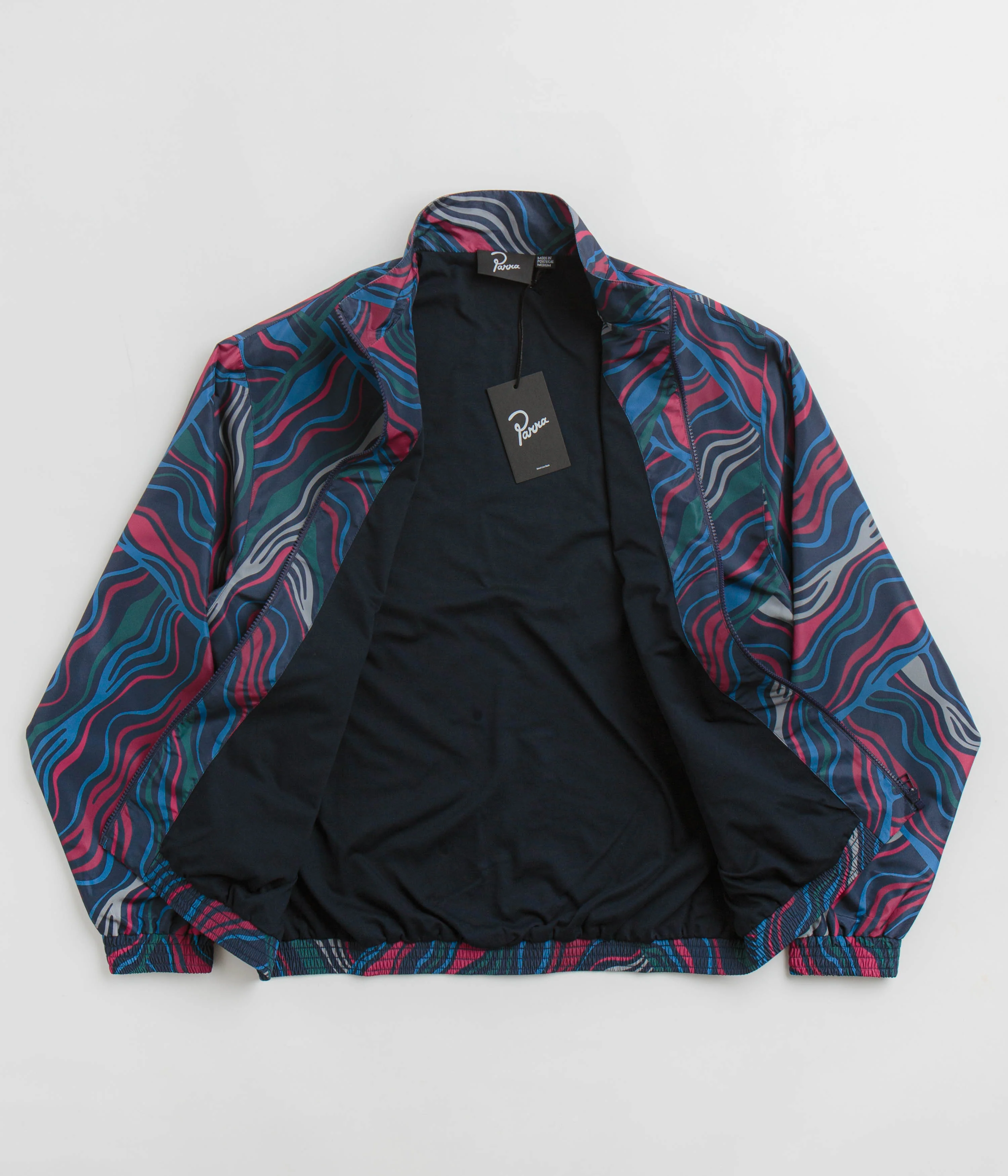 by Parra Track Flow Track Jacket - Navy Blue - Image 2