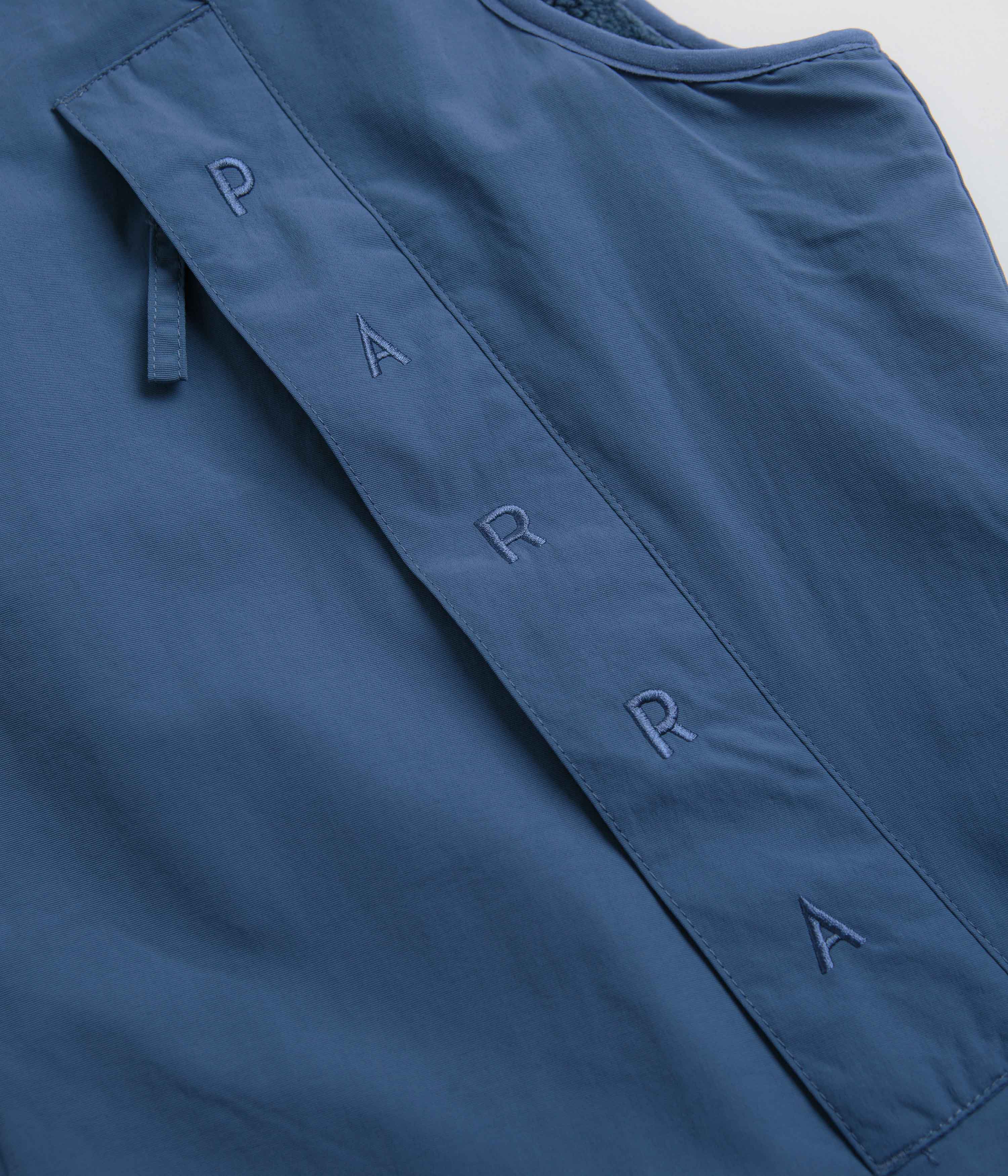 by Parra Trees In Wind Reversible Vest - Blue - Image 3