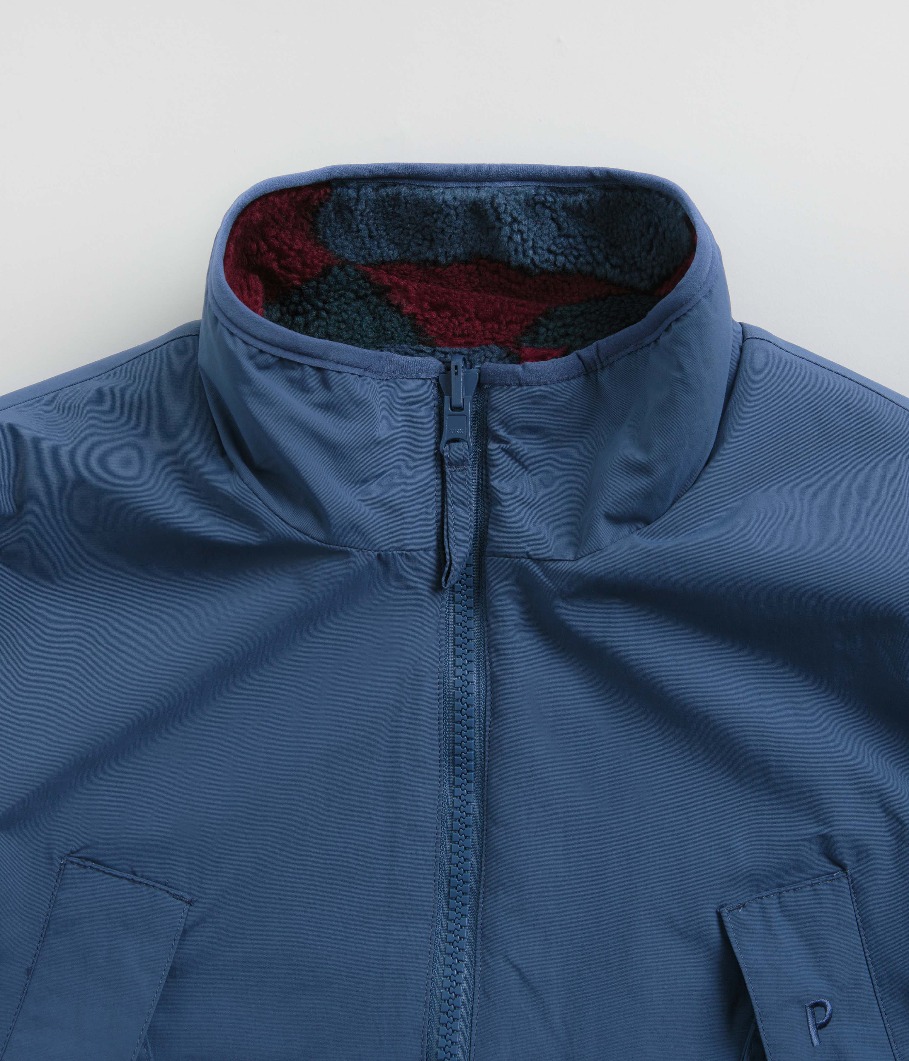 by Parra Trees In Wind Reversible Vest - Blue - Image 4