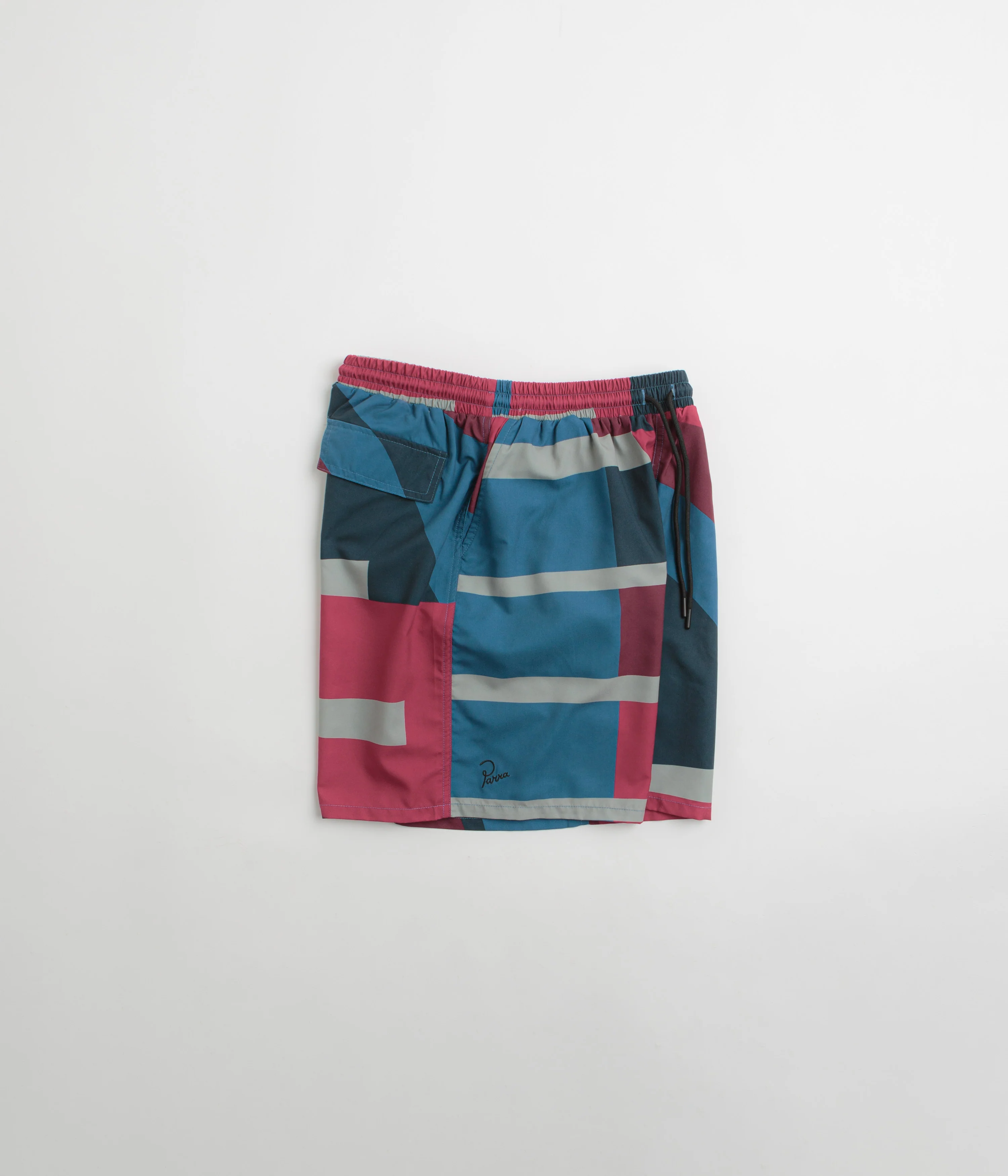 by Parra Vertical Forest Swim Shorts - Blue - Image 2