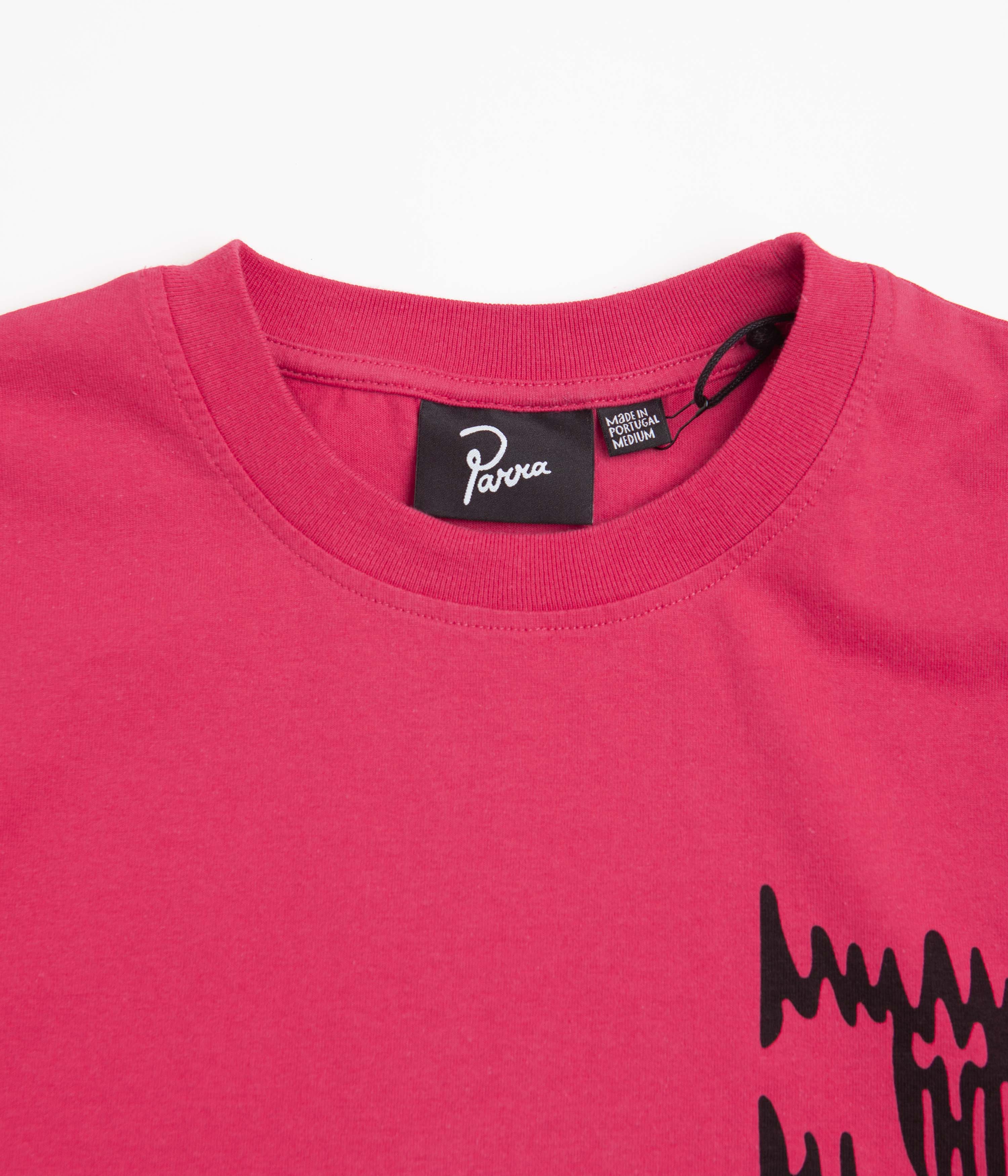 by Parra Wave Block Tremors T-Shirt - Purple / Pink - Image 3