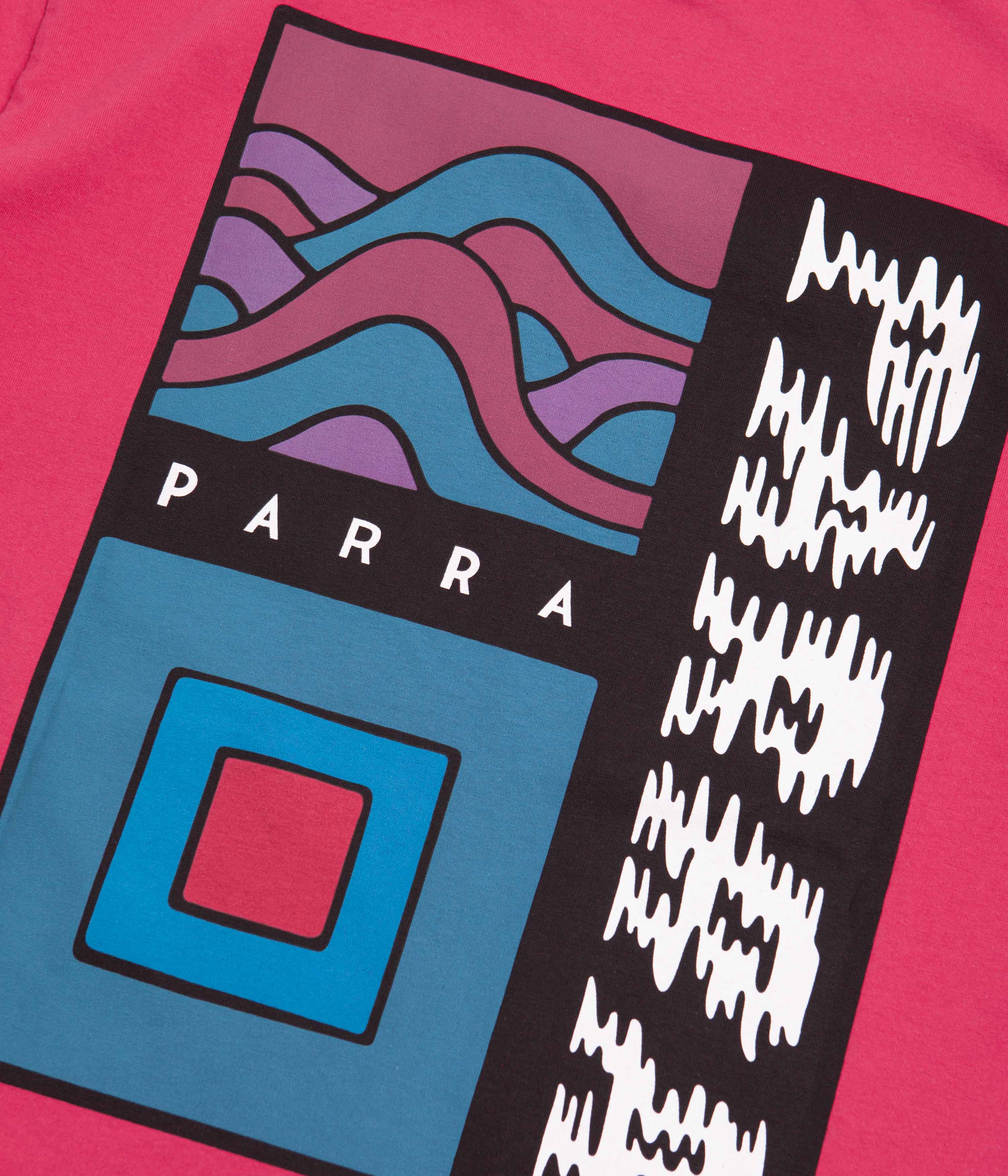 by Parra Wave Block Tremors T-Shirt - Purple / Pink - Image 5