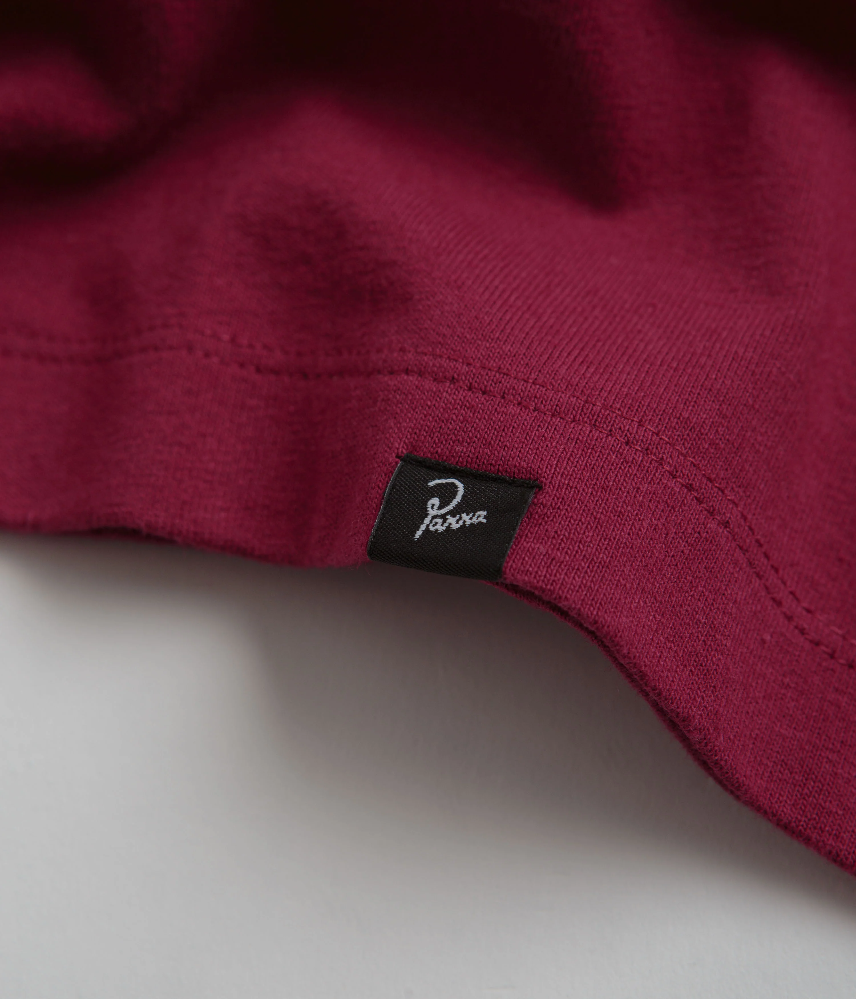 by Parra Wine And Books Long Sleeve T-Shirt - Beet Red - Image 6