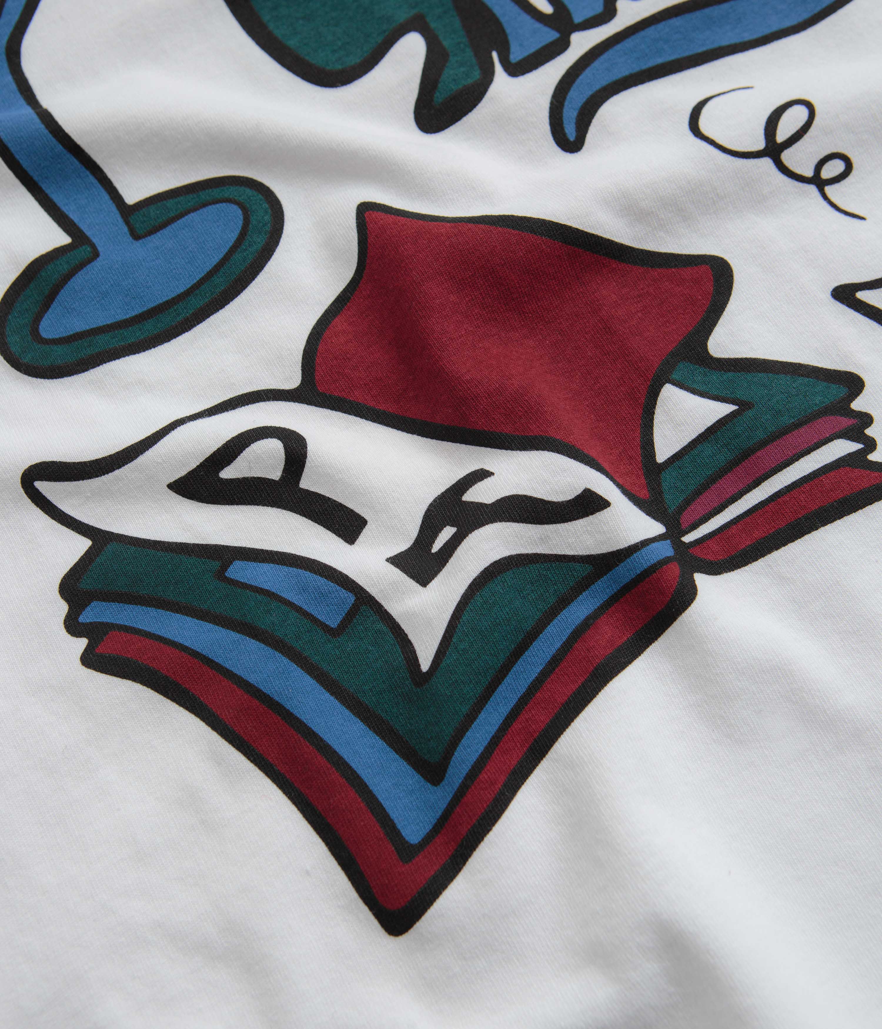 by Parra Wine And Books Long Sleeve T-Shirt - White - Image 7