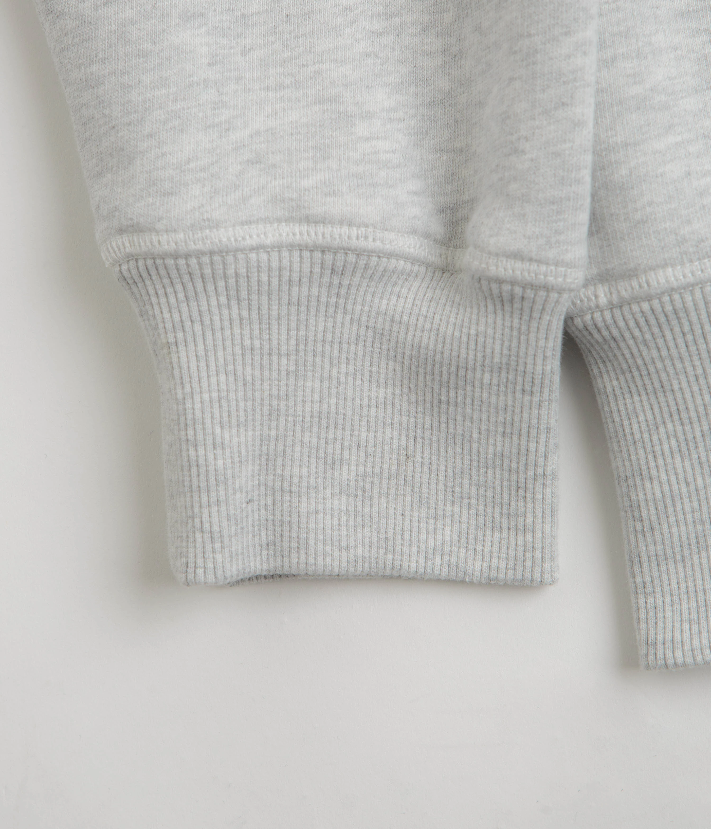 by Parra Word Salad Full Zip Hoodie - Heather Grey - Image 5
