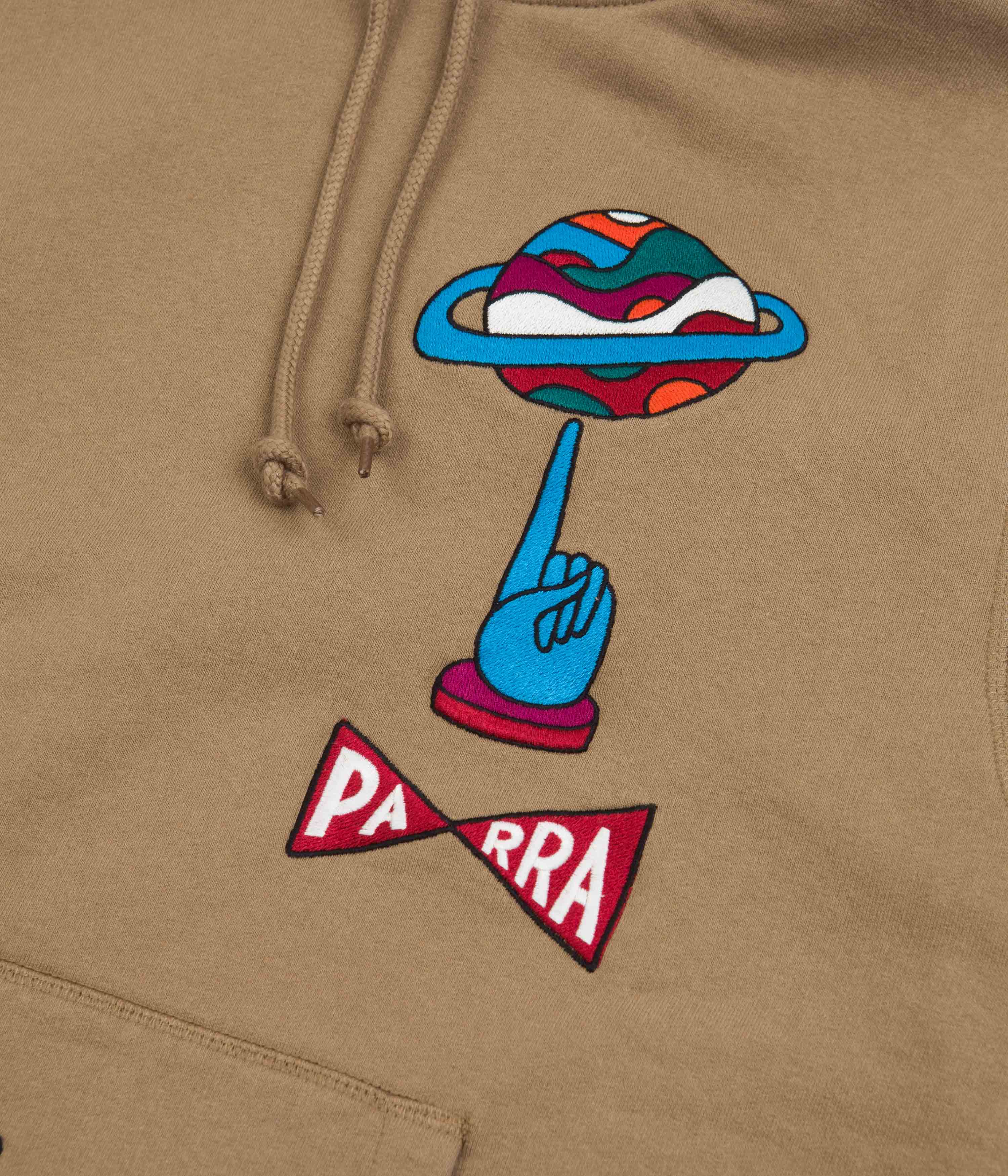 by Parra World Balance Hoodie - Camel - Image 7