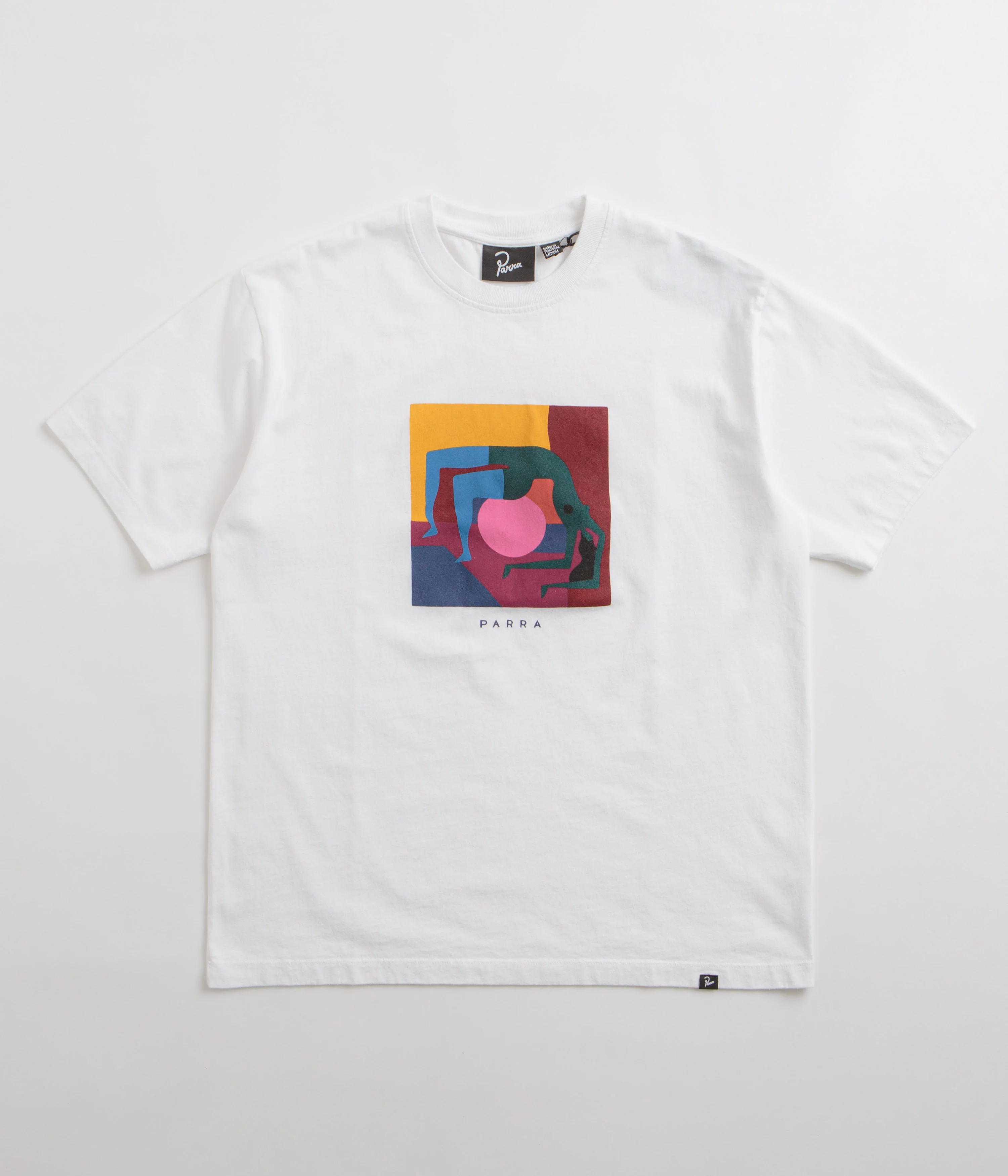 by Parra Yoga Balled T-Shirt - White