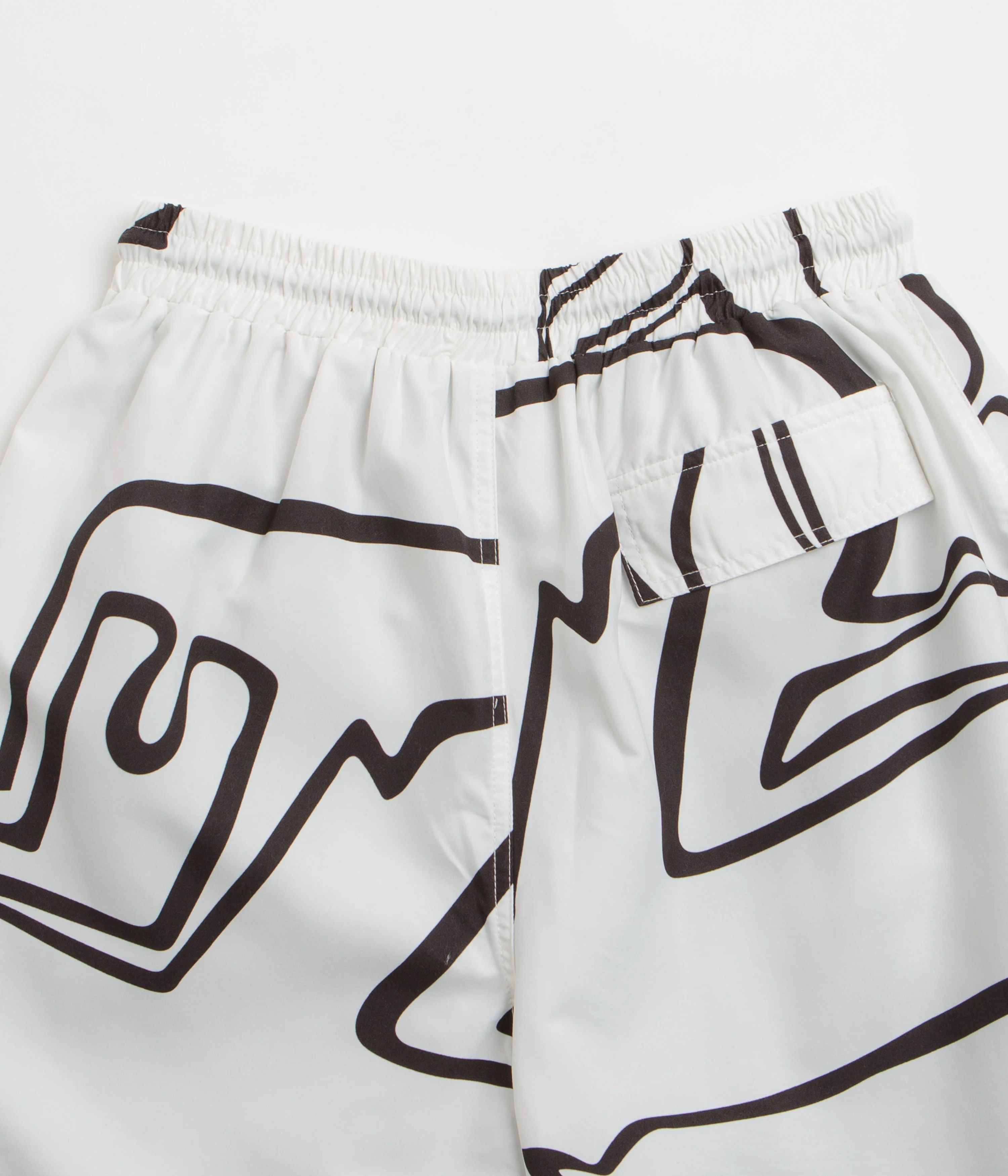 by Parra Yoga Walks Swim Shorts - White - Image 5