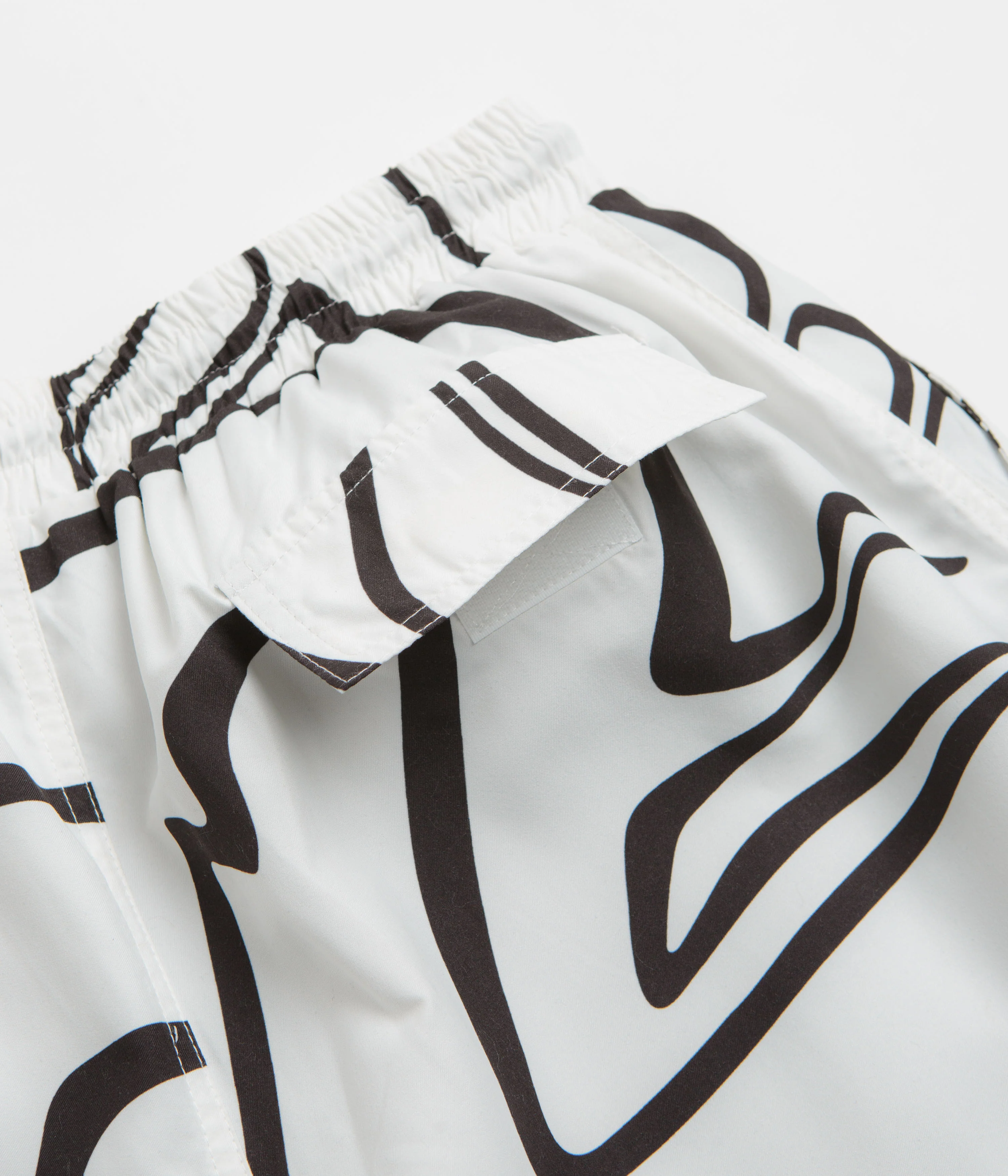 by Parra Yoga Walks Swim Shorts - White - Image 7