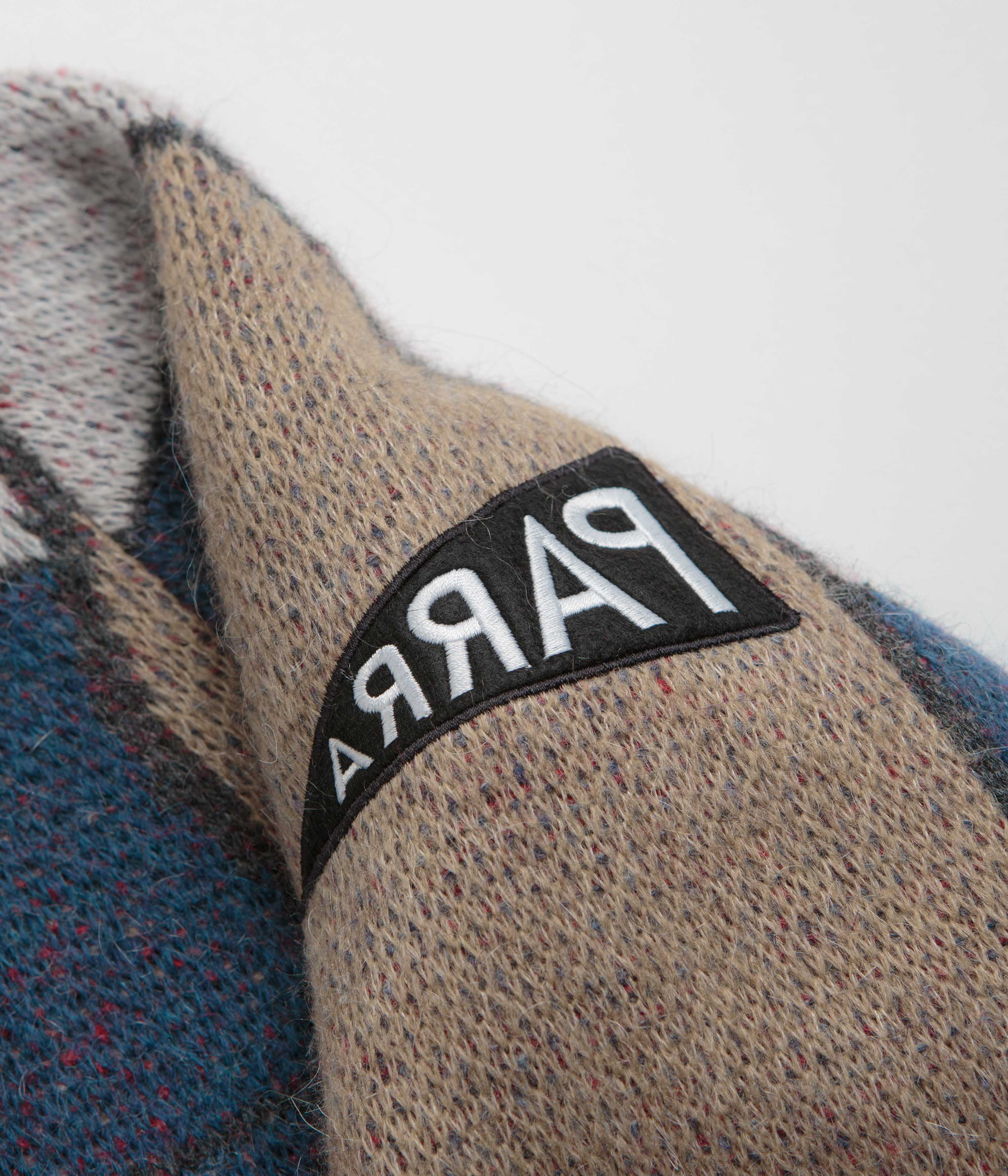 by Parra Your Street Knitted Sweatshirt - Blue - Image 4