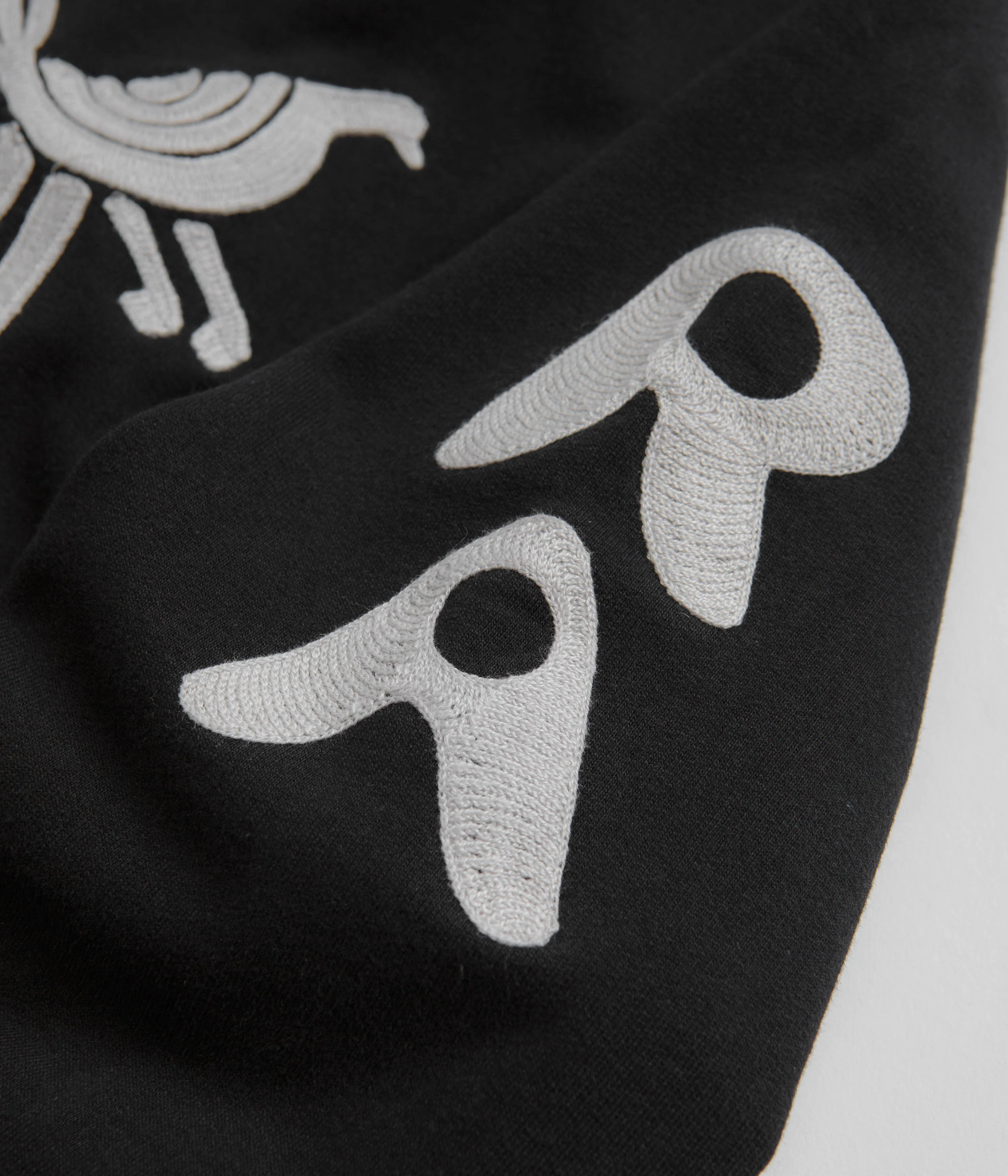 by Parra Zipped Pigeon Zip Hoodie - Black - Image 6