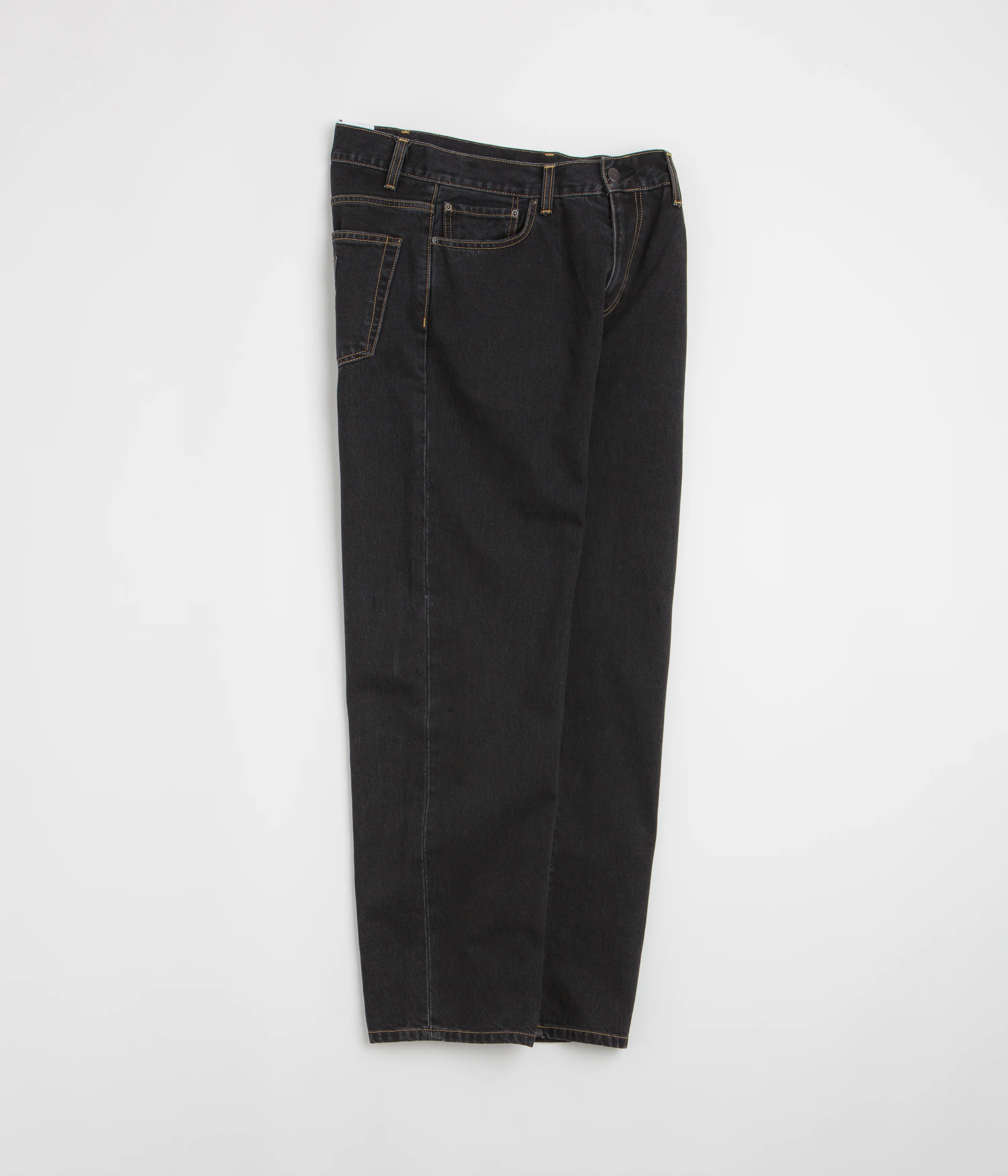 Carhartt Aaron Pants - Stone Washed Black - Image 2