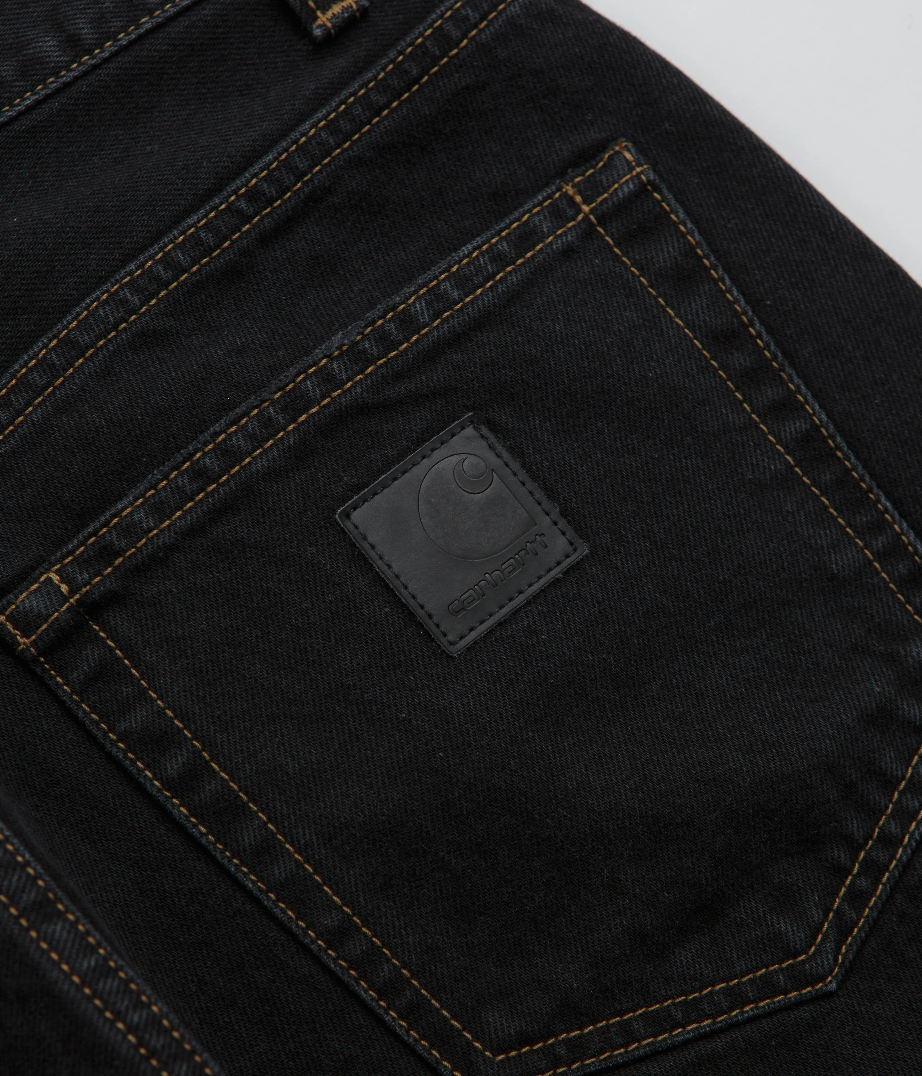 Carhartt Aaron Pants - Stone Washed Black - Image 8