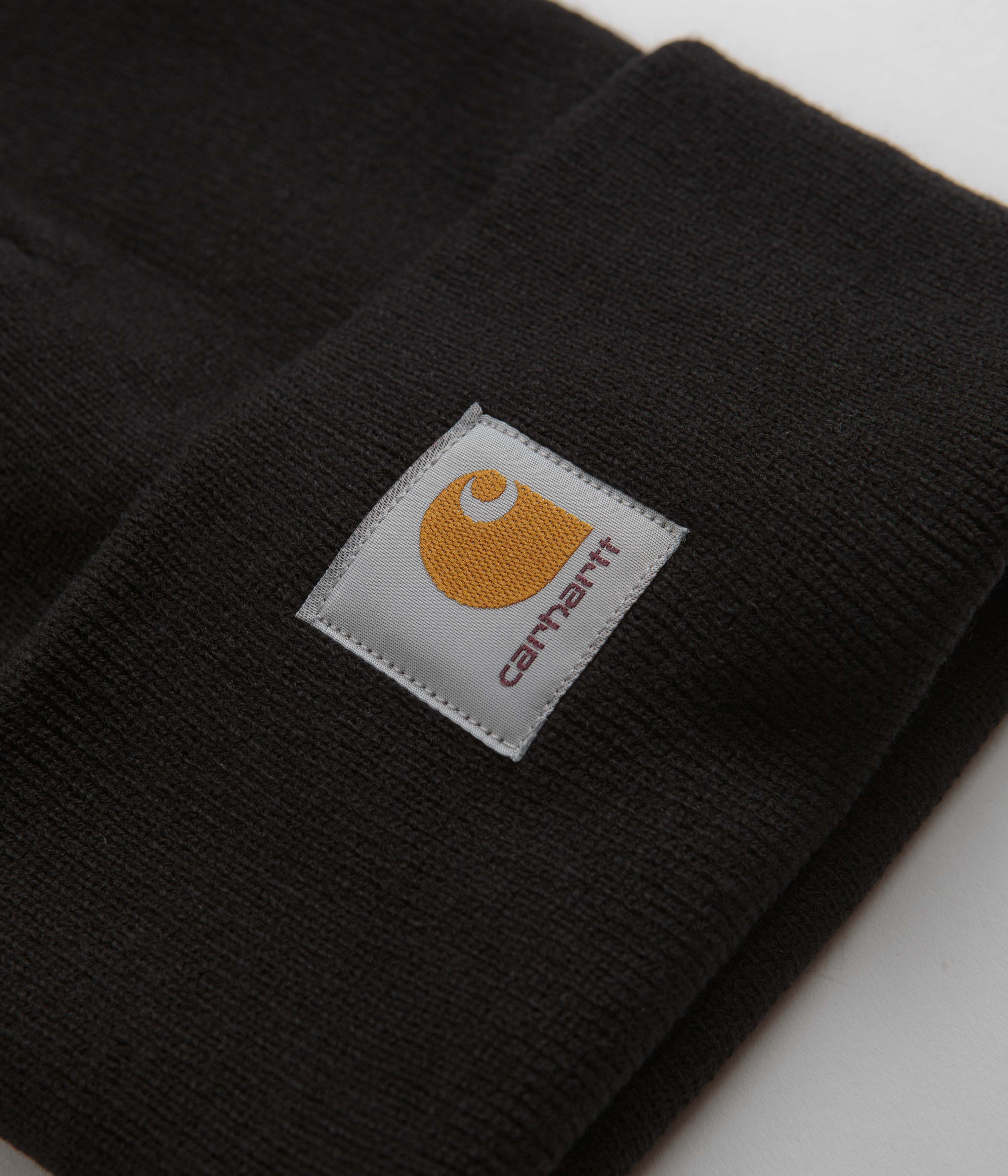 Carhartt Acrylic Watch Hat Beanie - Black - Image 2