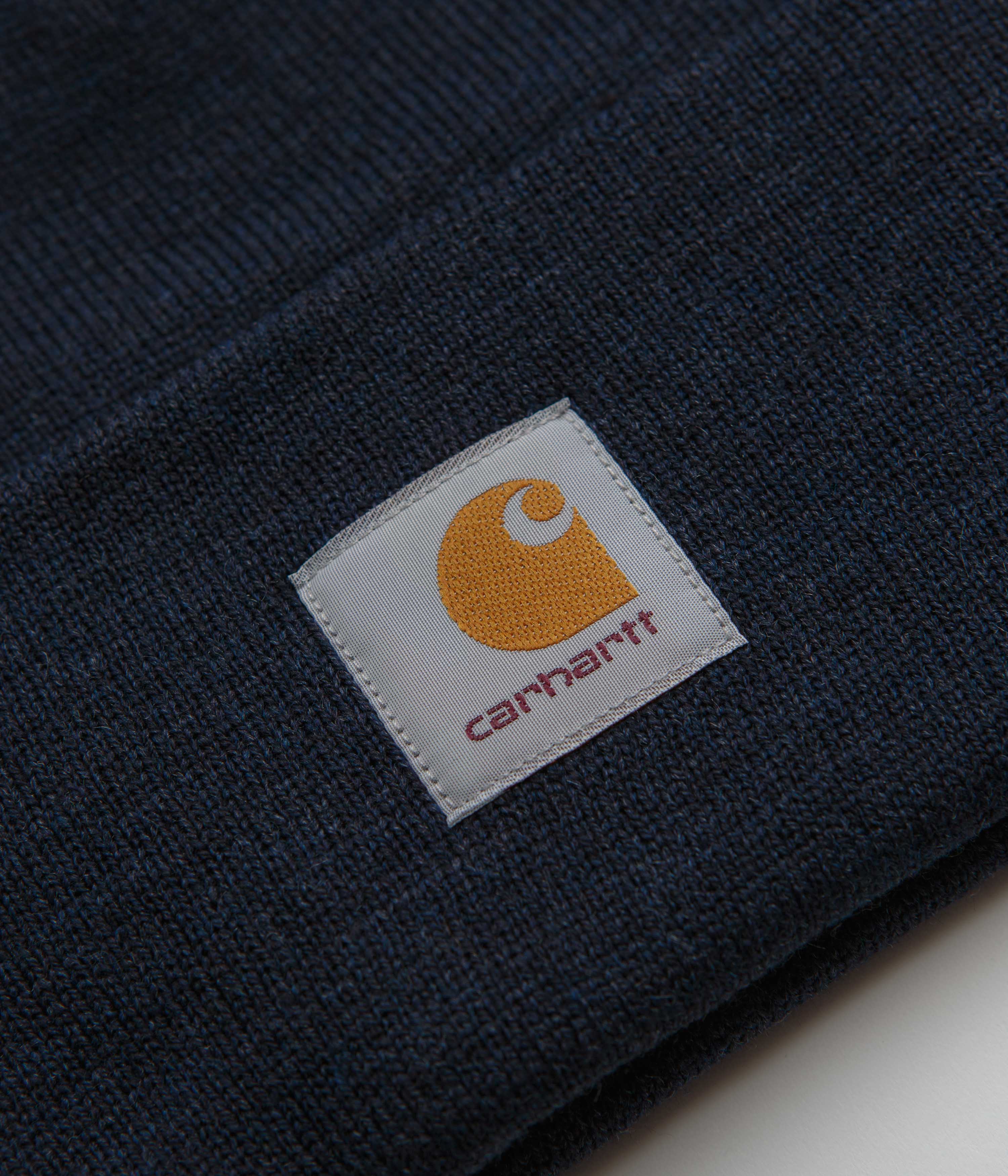 Carhartt Acrylic Watch Hat Beanie - Dark Navy Heather - Image 2