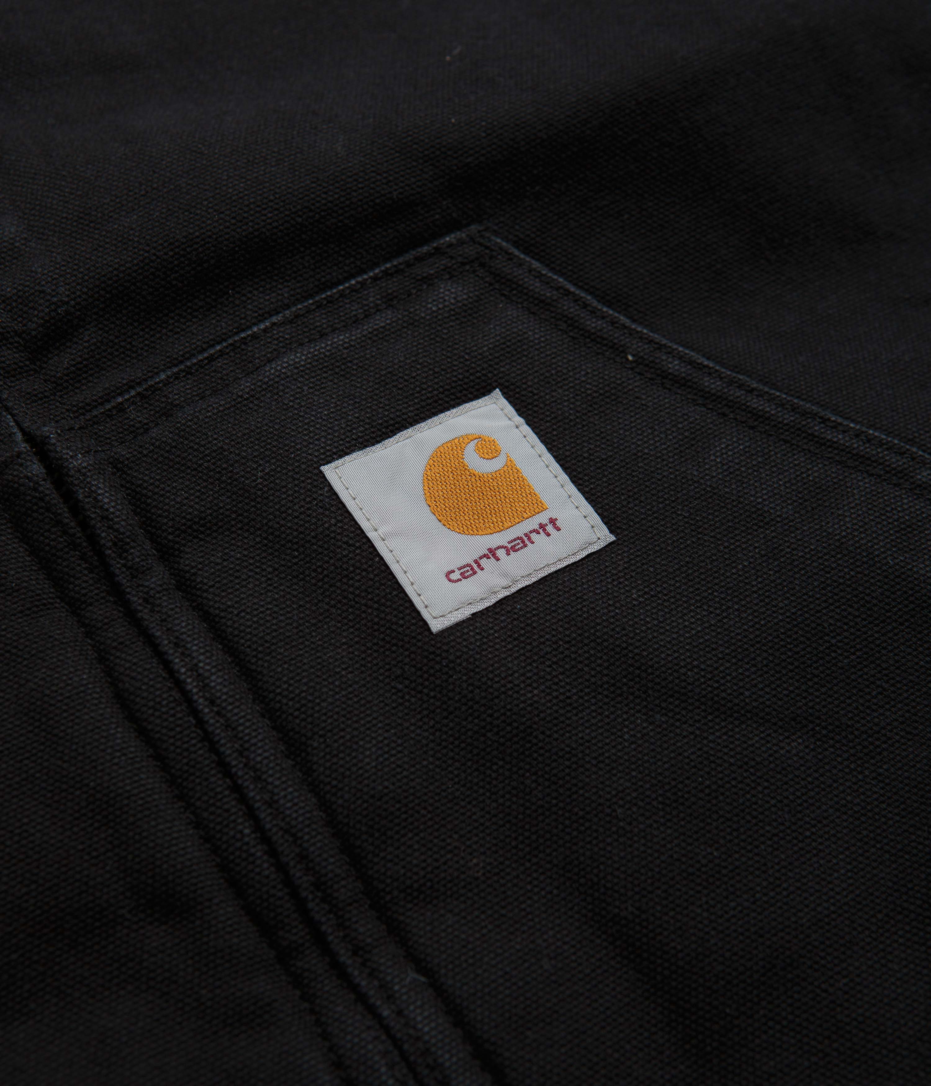 Carhartt Active Jacket - Black Heavy Stone Wash - Image 3