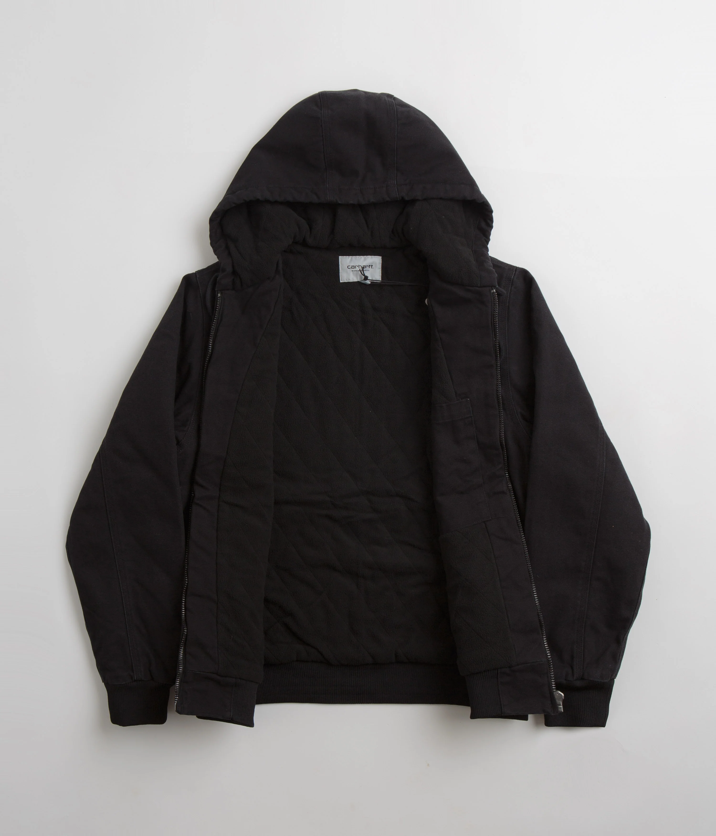 Carhartt Active Jacket - Black Heavy Stone Wash - Image 5