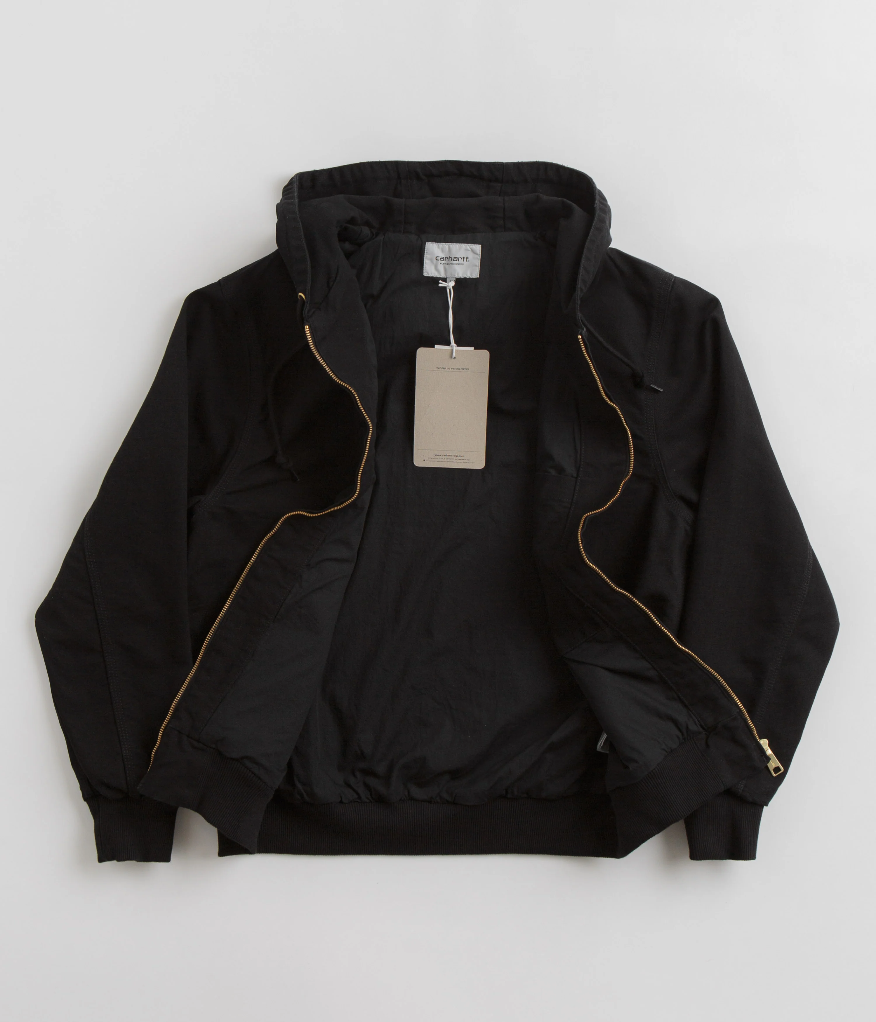 Carhartt Active Jacket - Black Rinsed - Image 2