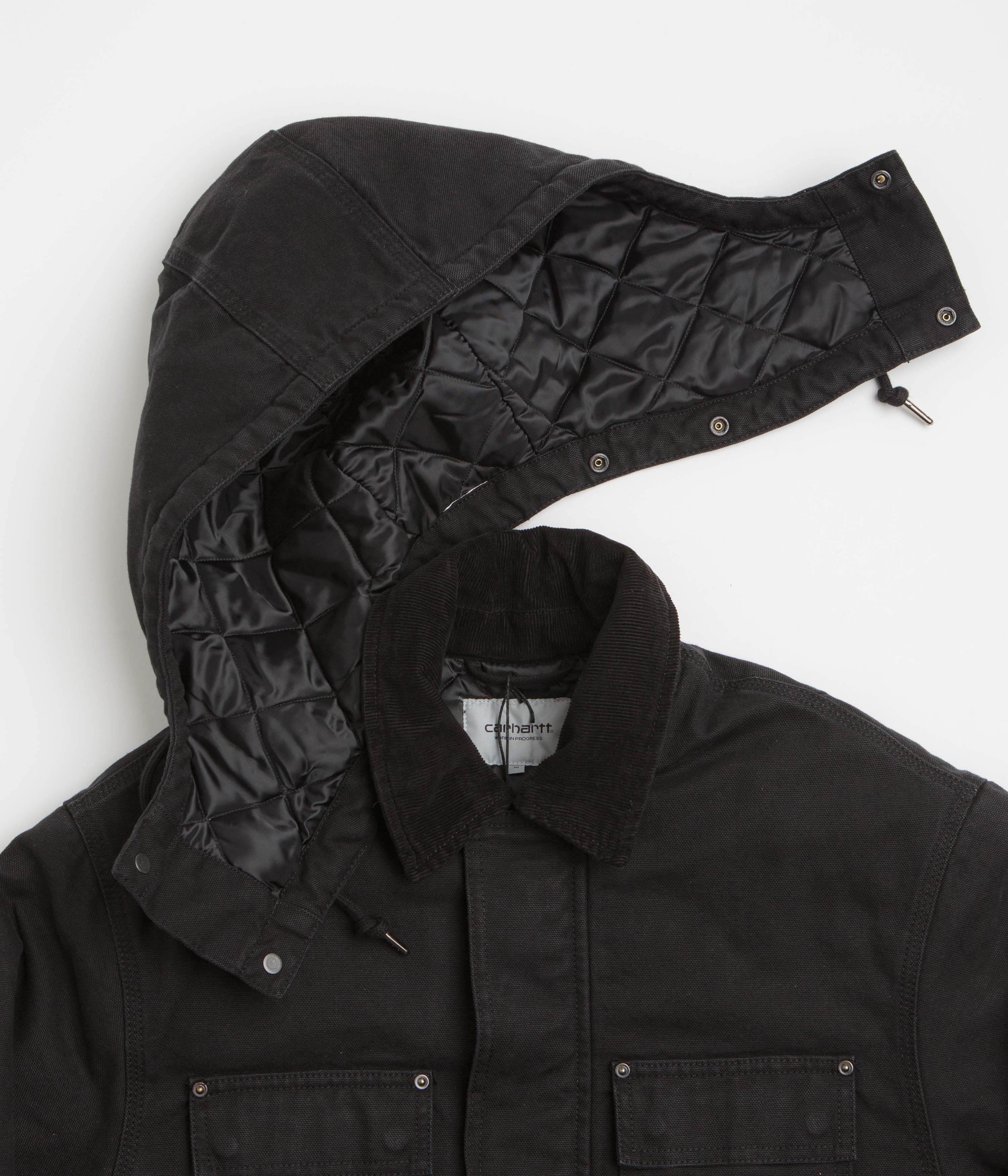 Carhartt Ambel Coat - Black / Black - Image 7