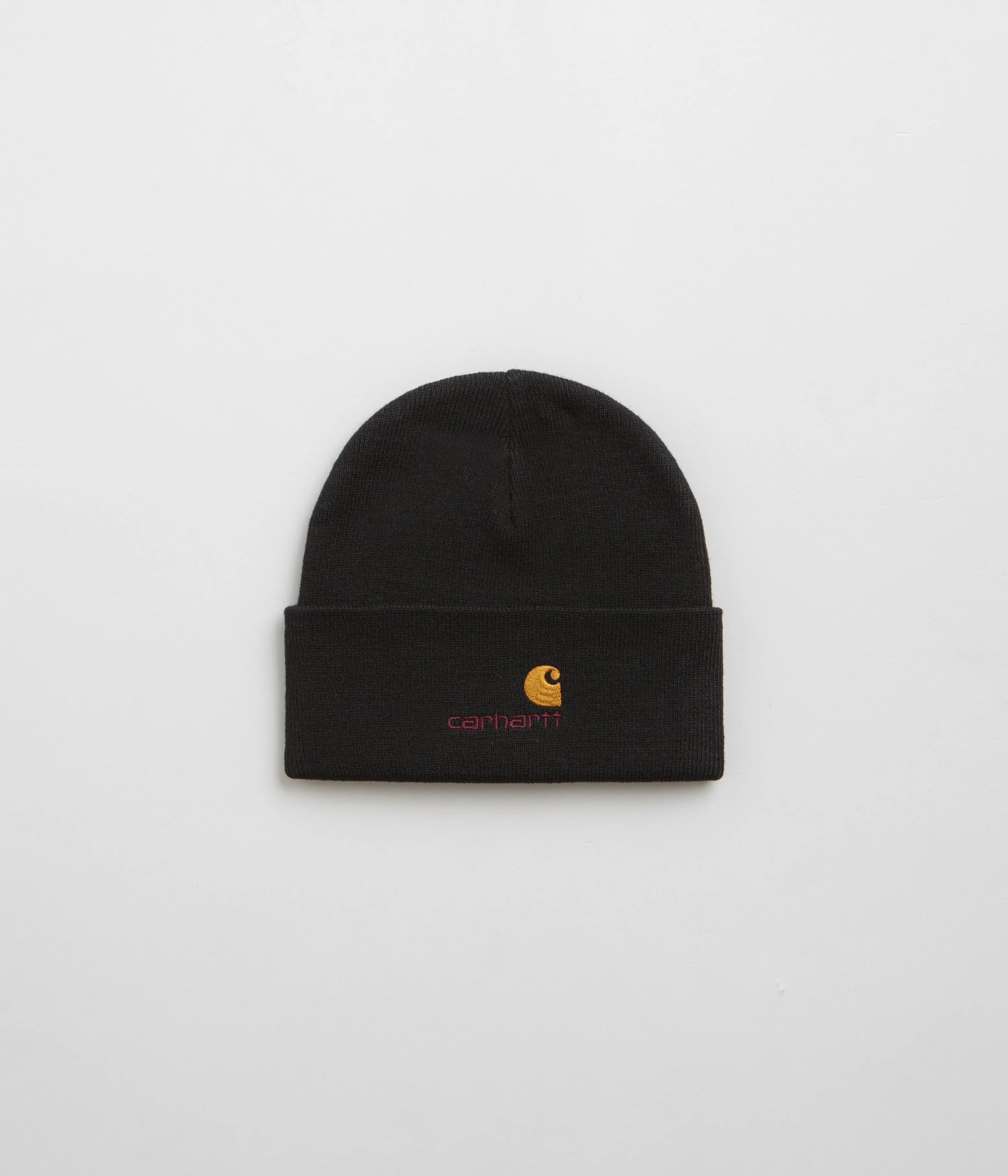 Carhartt American Script Beanie - Black