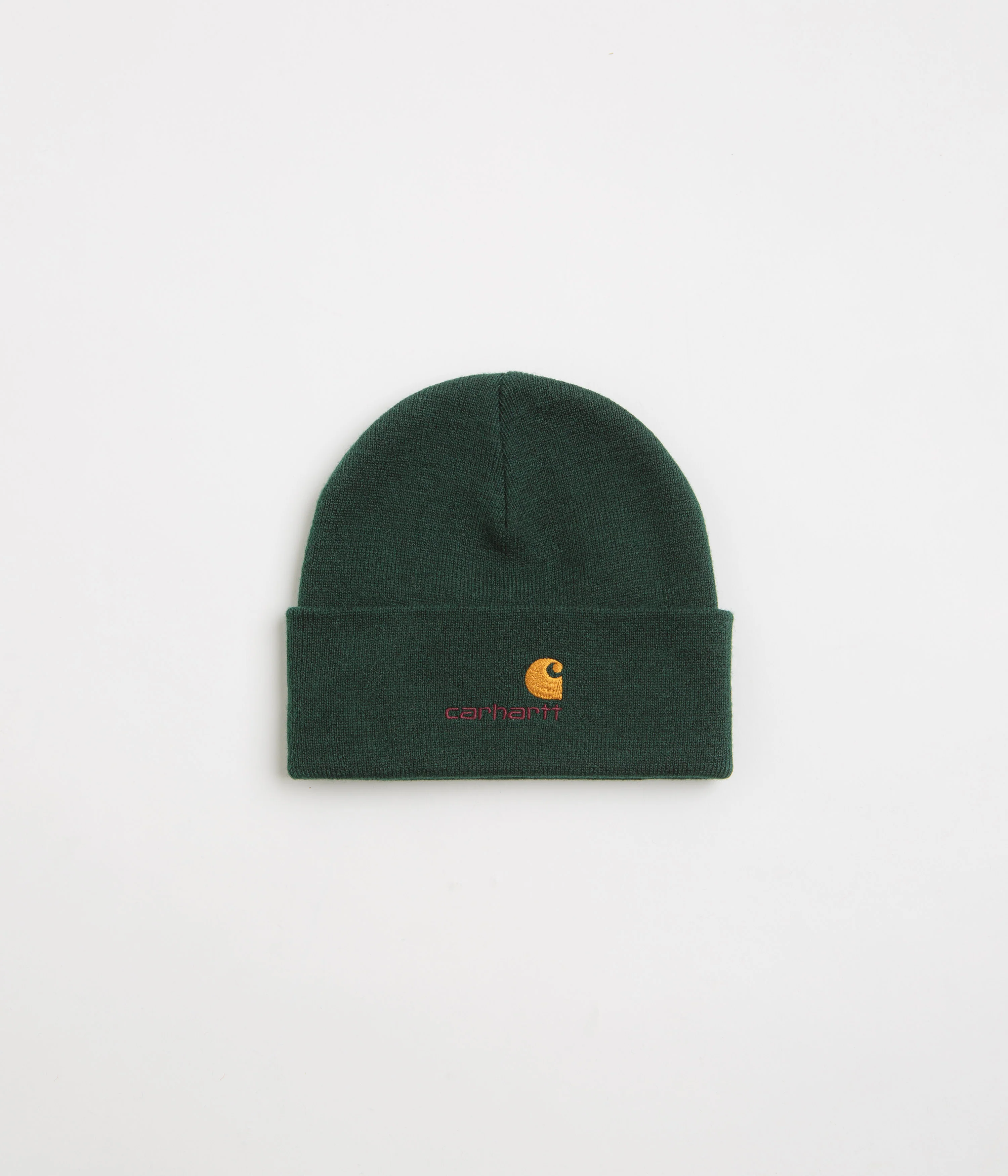 Carhartt American Script Beanie - Dark Fir