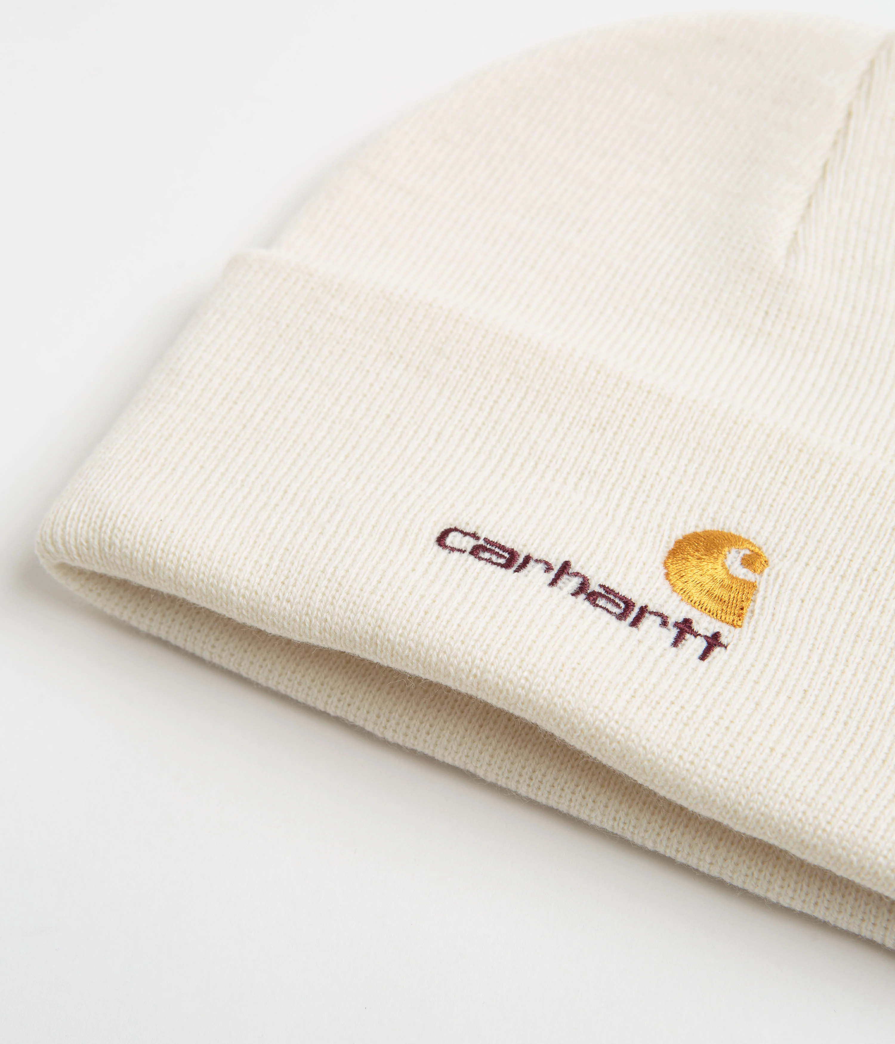Carhartt American Script Beanie - Natural - Image 2