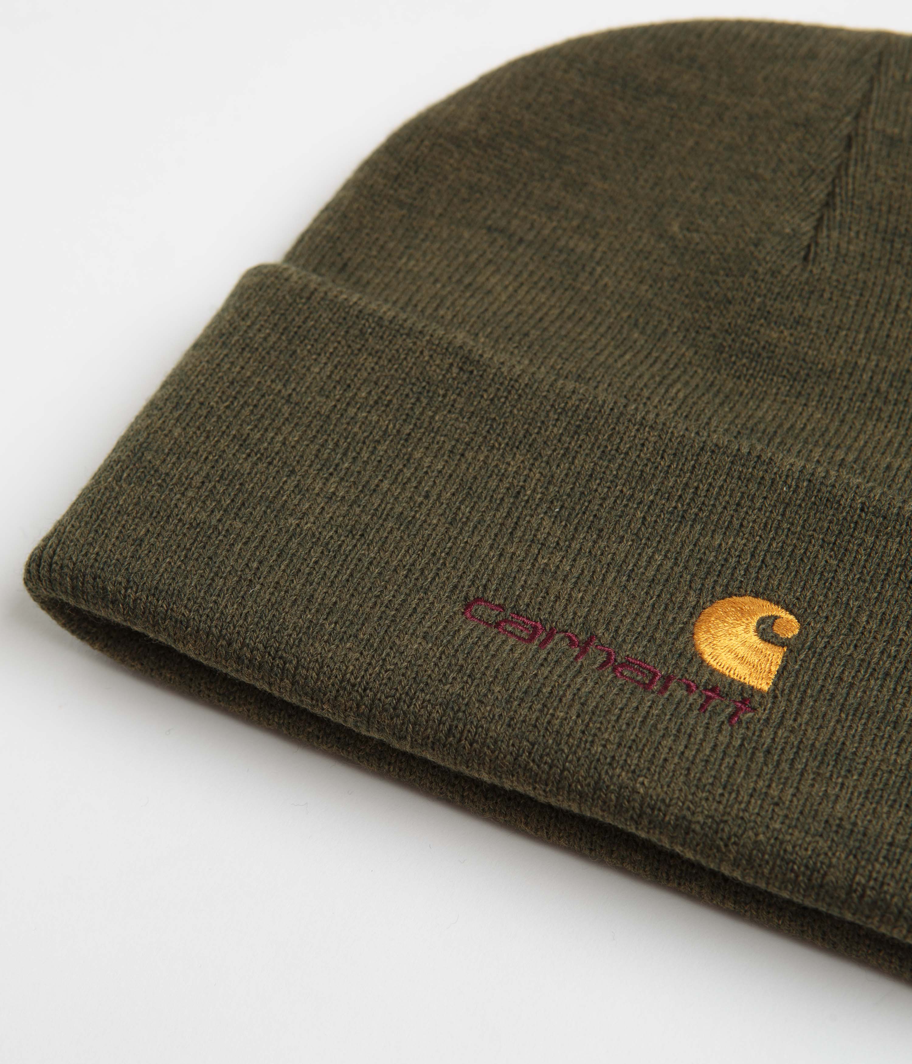 Carhartt American Script Beanie - Plant - Image 2