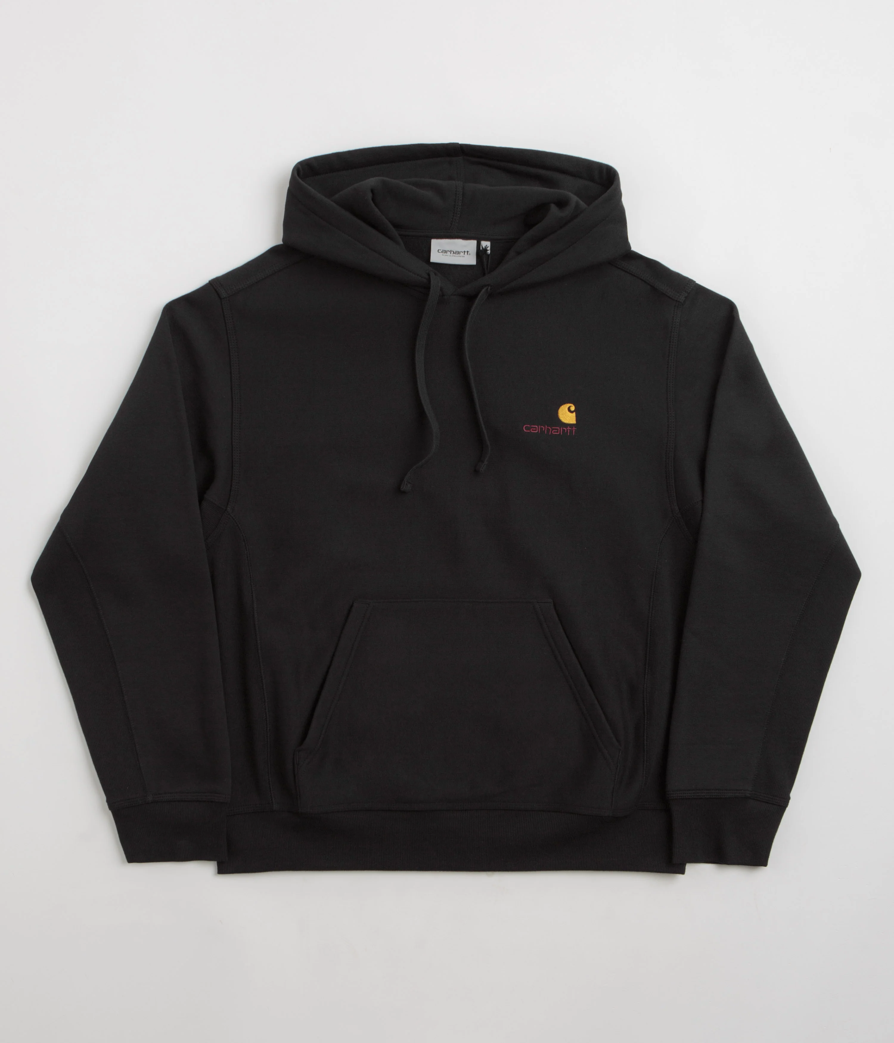 Carhartt American Script Hoodie - Black