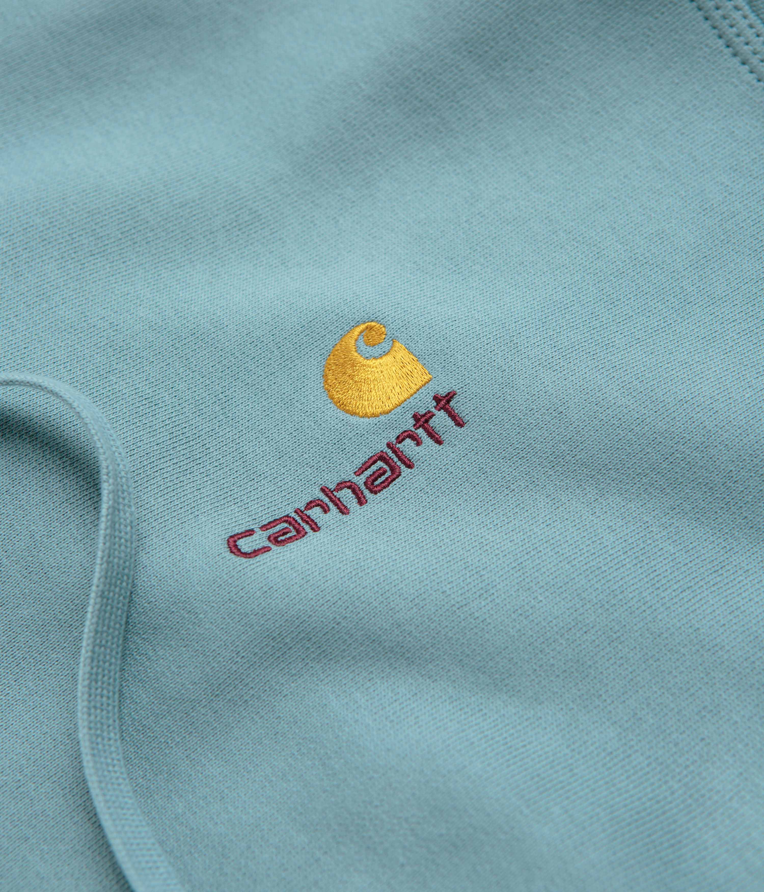 Carhartt American Script Hoodie - Citadel - Image 2